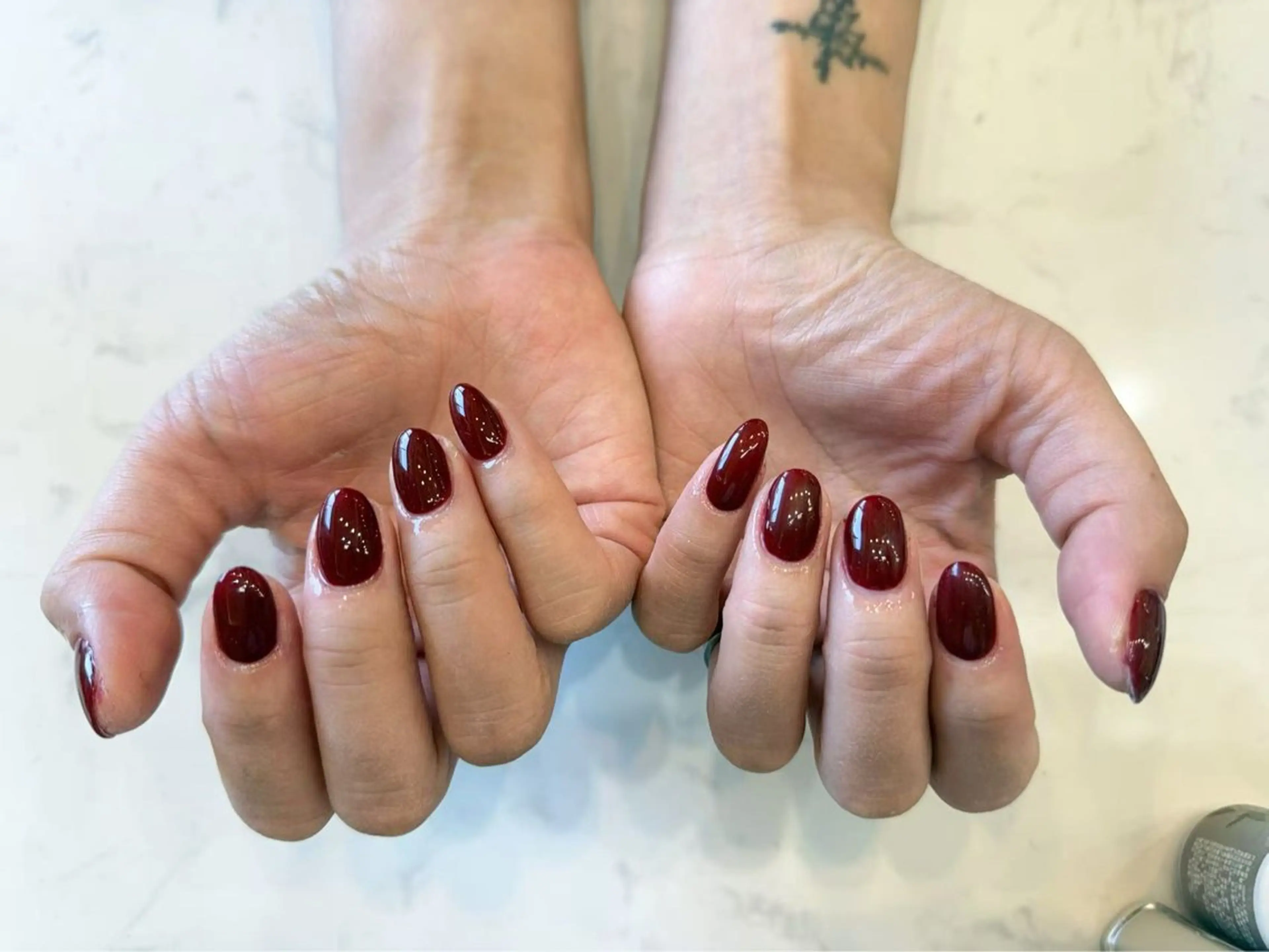 ネイル アートネイル フットネイル ジェルネイル ハート マグネットネイル Babarla Nailのネイルデザイン