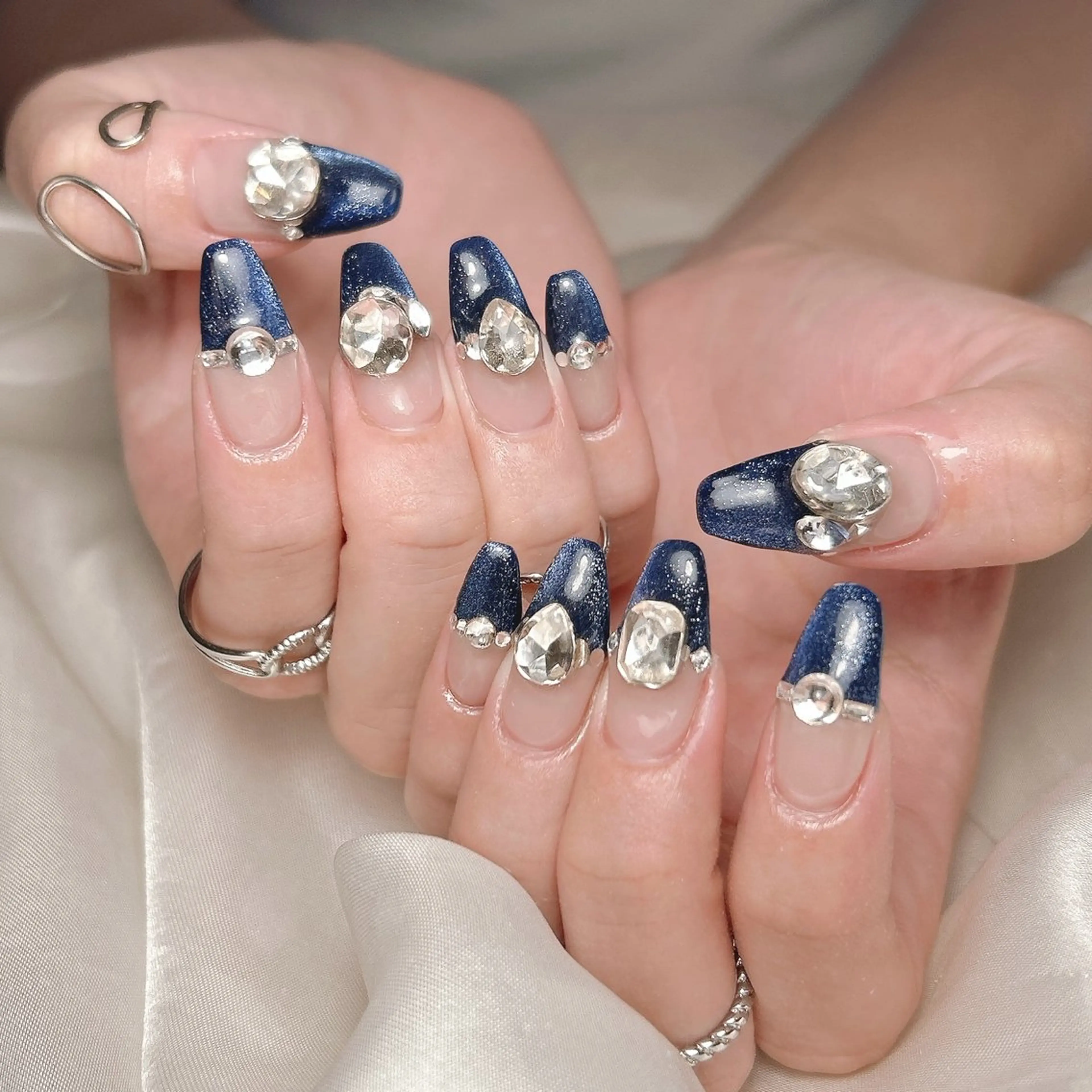 ネイル マグネットネイル ハンドネイル junna 金山.東別院.上前津のネイルデザイン