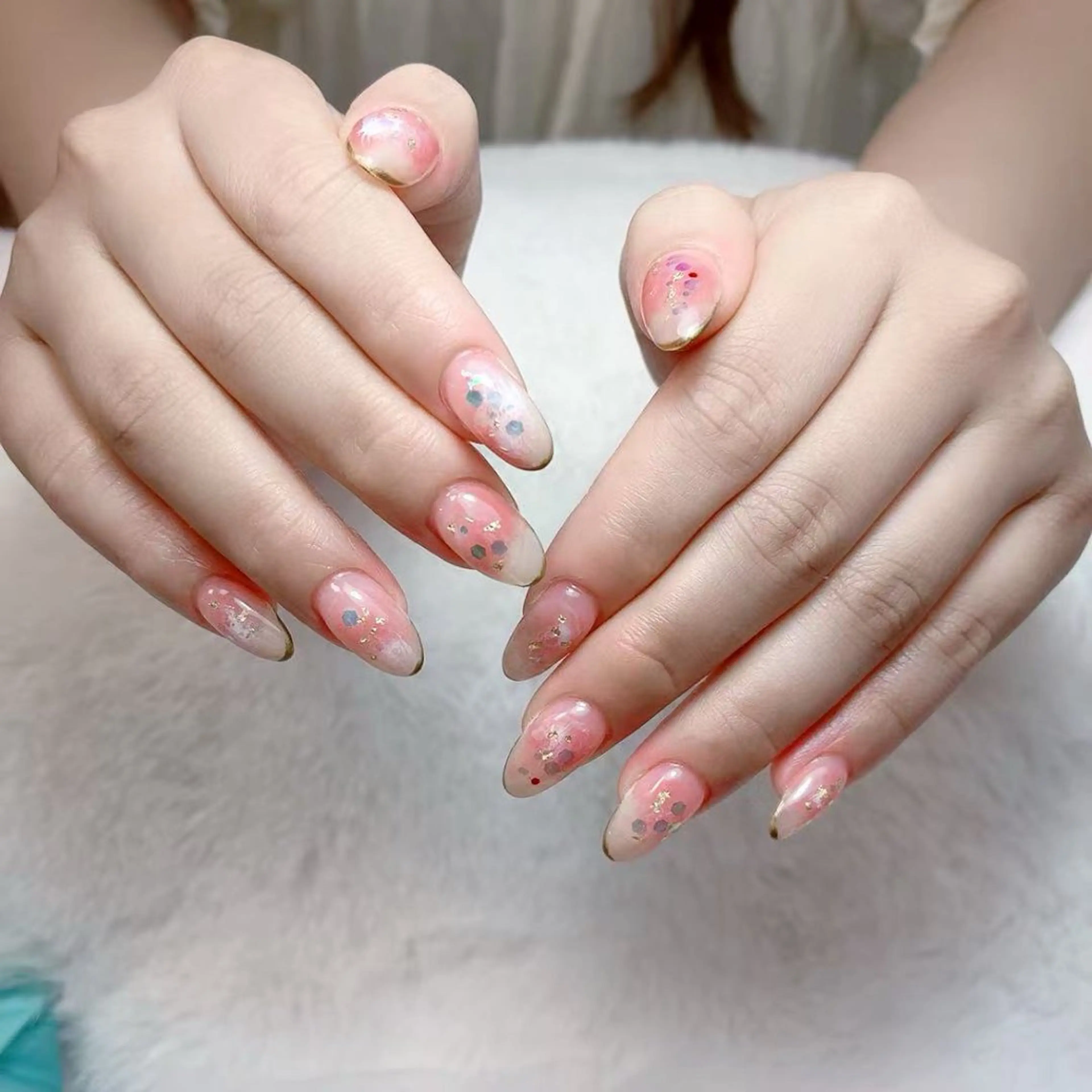 ネイル フットネイル ジェルネイル マグネットネイル パラジェル ハンドネイル 長さだし/持込/ ins風ネイル/Umのネイルデザイン