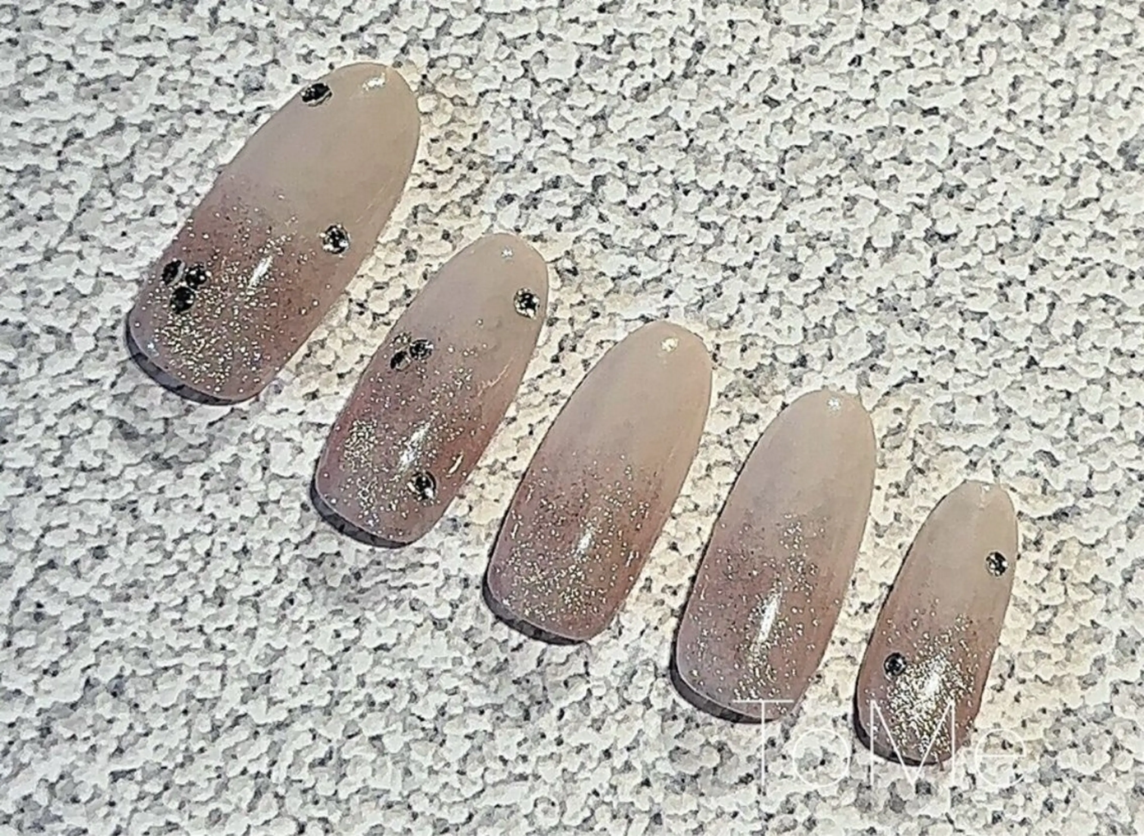 ハンドネイル(グラデカラー)の写真