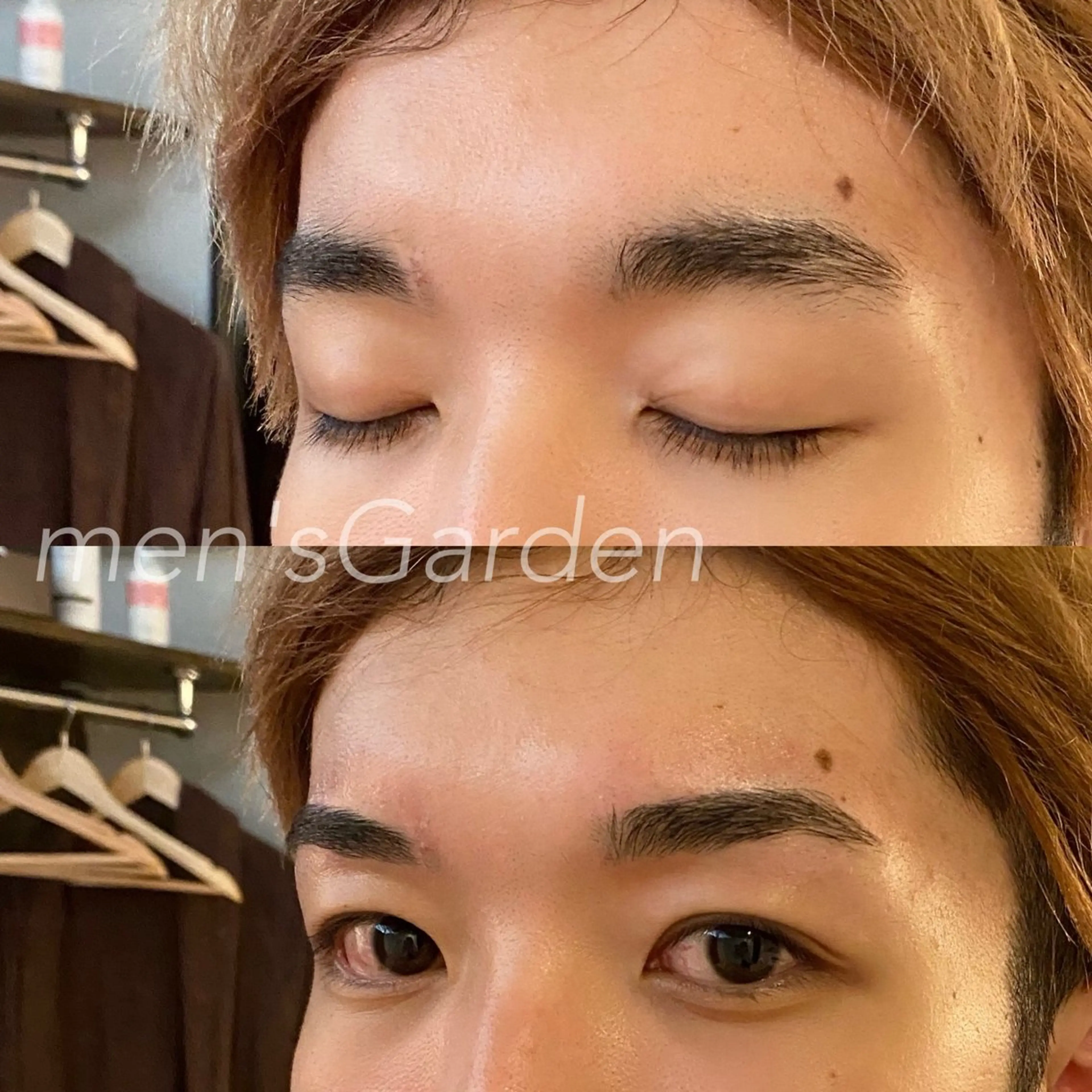 メンズ アイブロウ メンズガーデン yuriのネイルデザイン