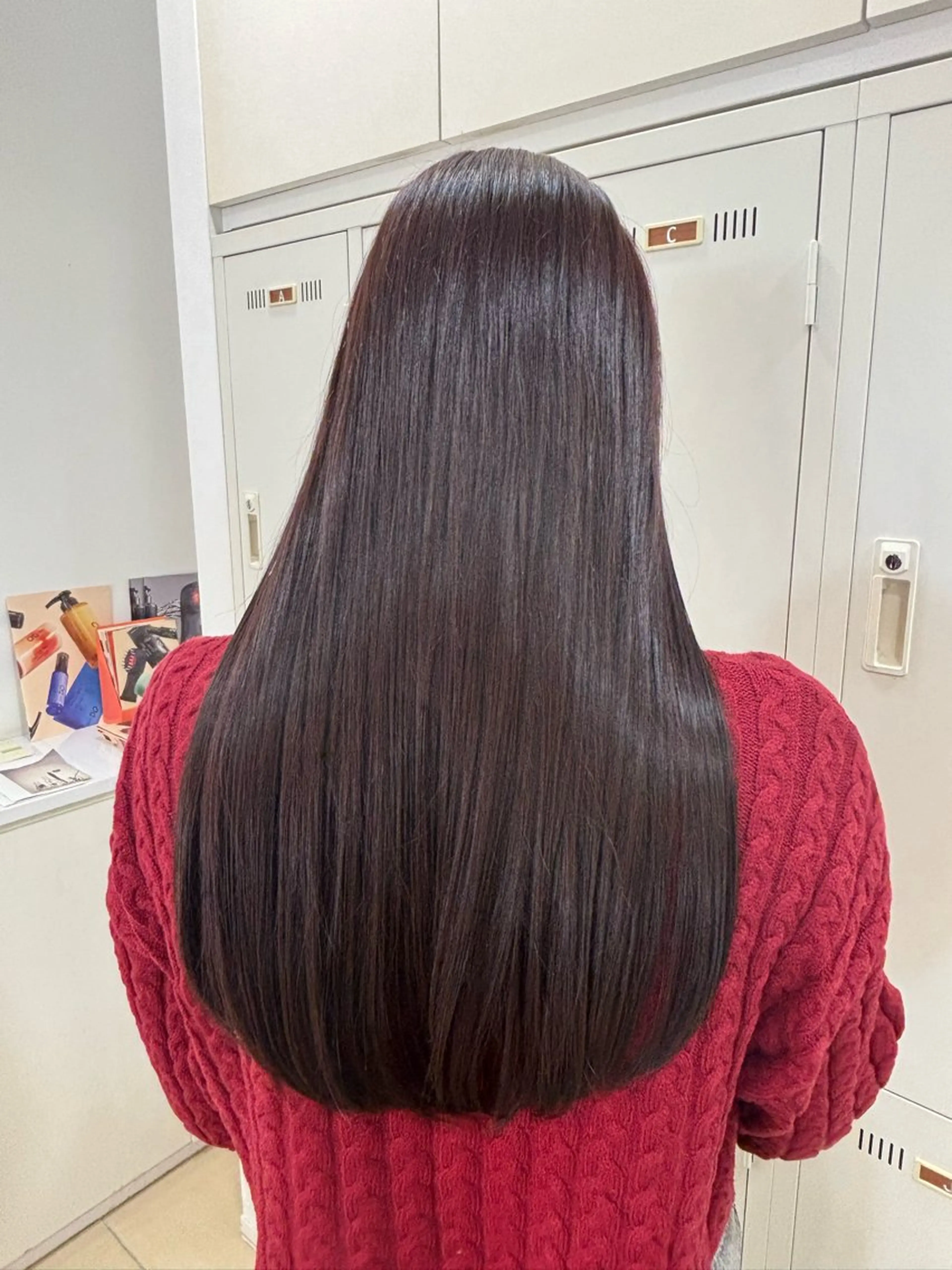 💥🍎ブリーチなしのレッドカラー🍎💥の写真