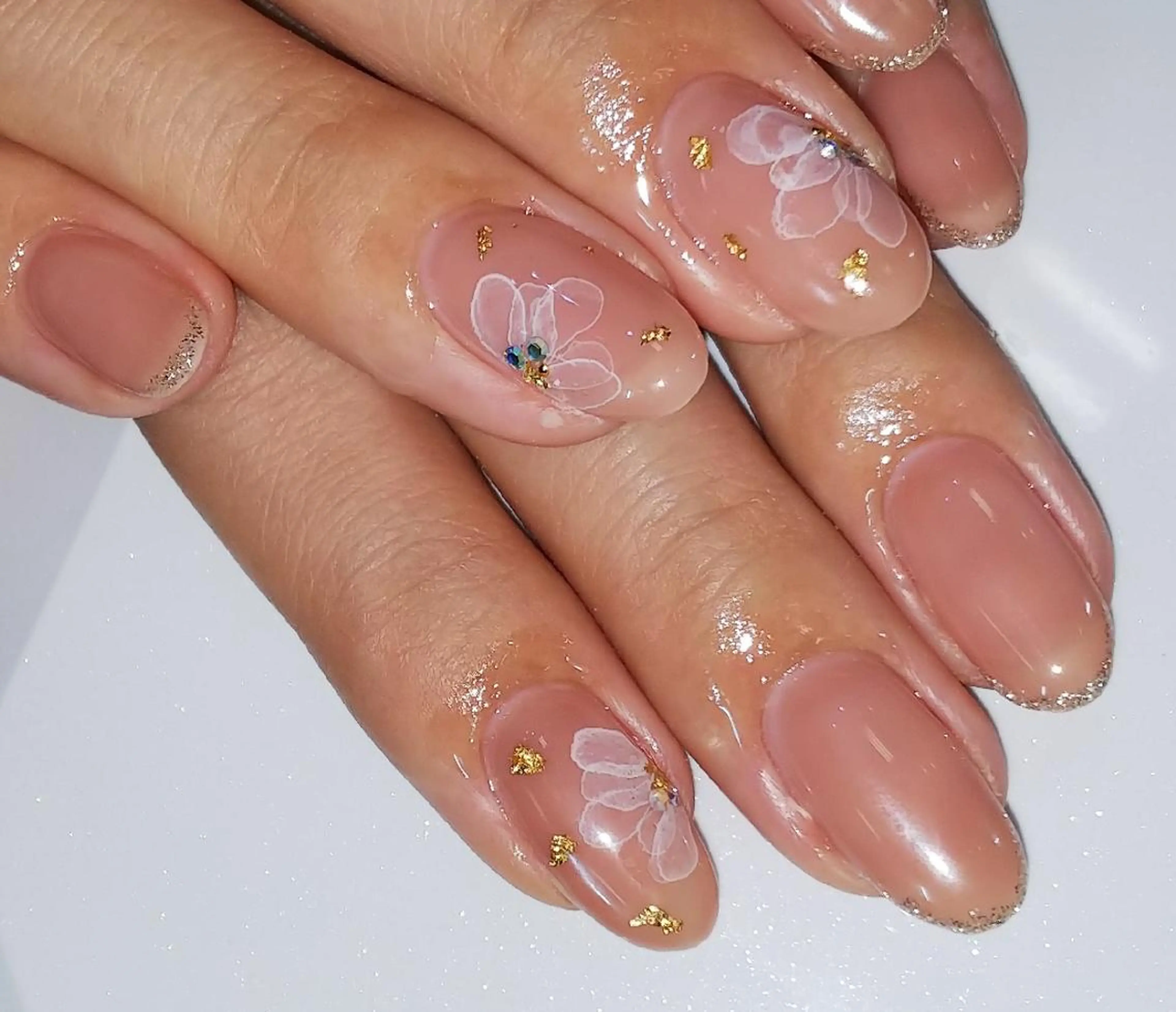 ネイル infinity skyのネイルデザイン