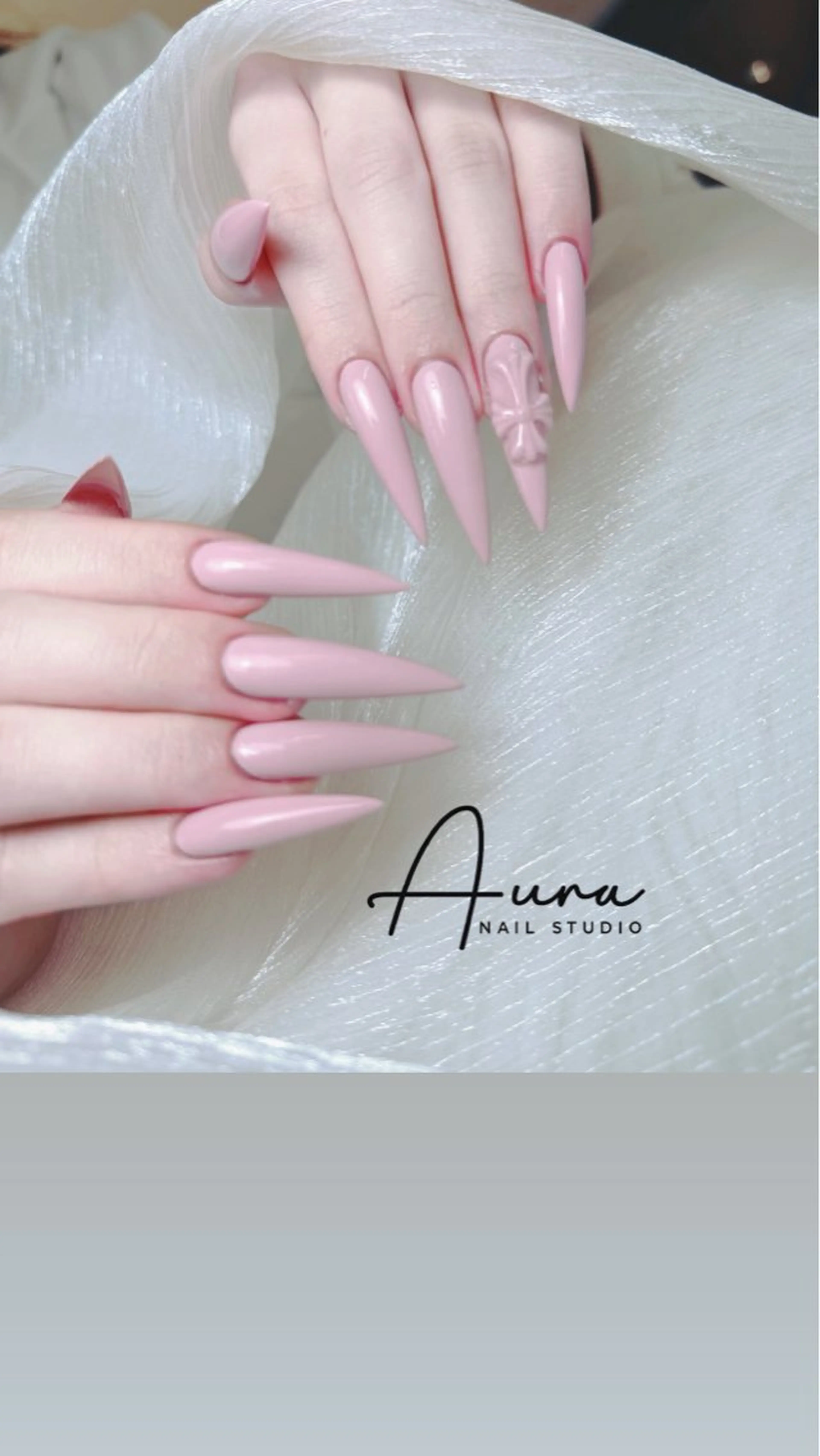 ネイル ハンドネイル Aura Nail HanNaのネイルデザイン