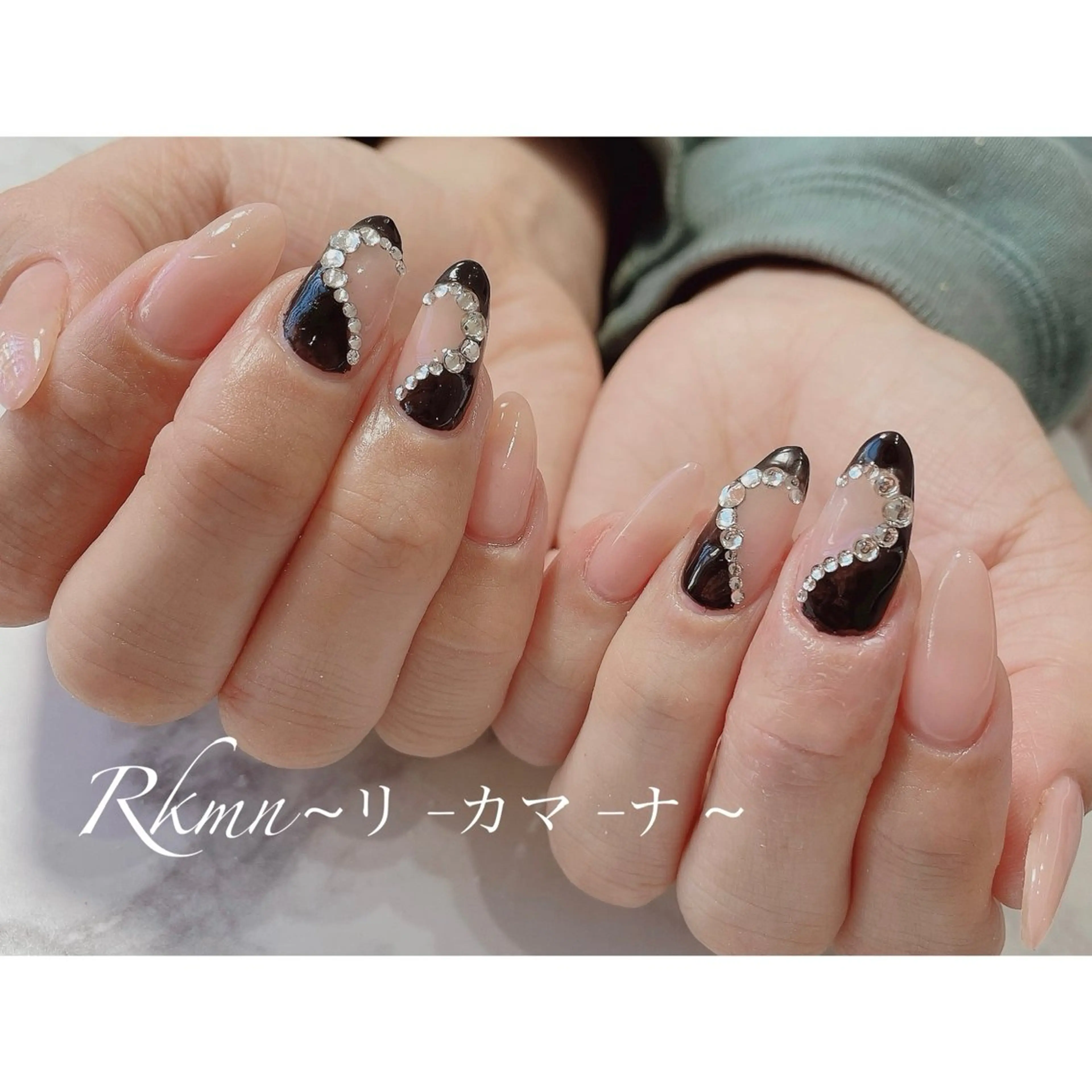 ネイル アートネイル ハート ピンク ピンクベージュ シンプルネイル ハンドネイル フットネイル ハンドケア Rkmn ~リ-カマ-ナ~のネイルデザイン