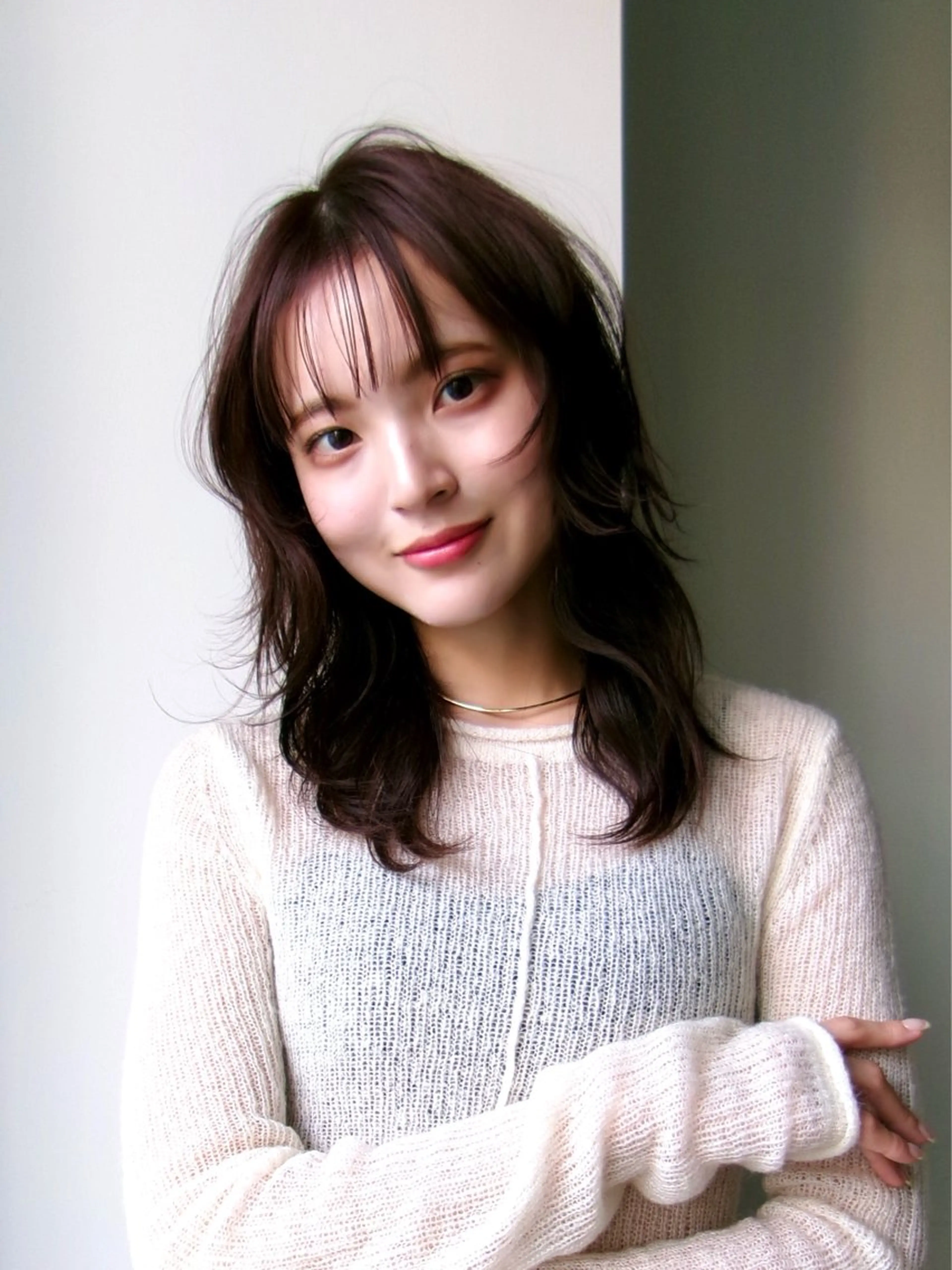 ミディアム カット ヘアカラー A.C.T C-LOOPUNITED所属・坂元 あかねのヘアスタイル