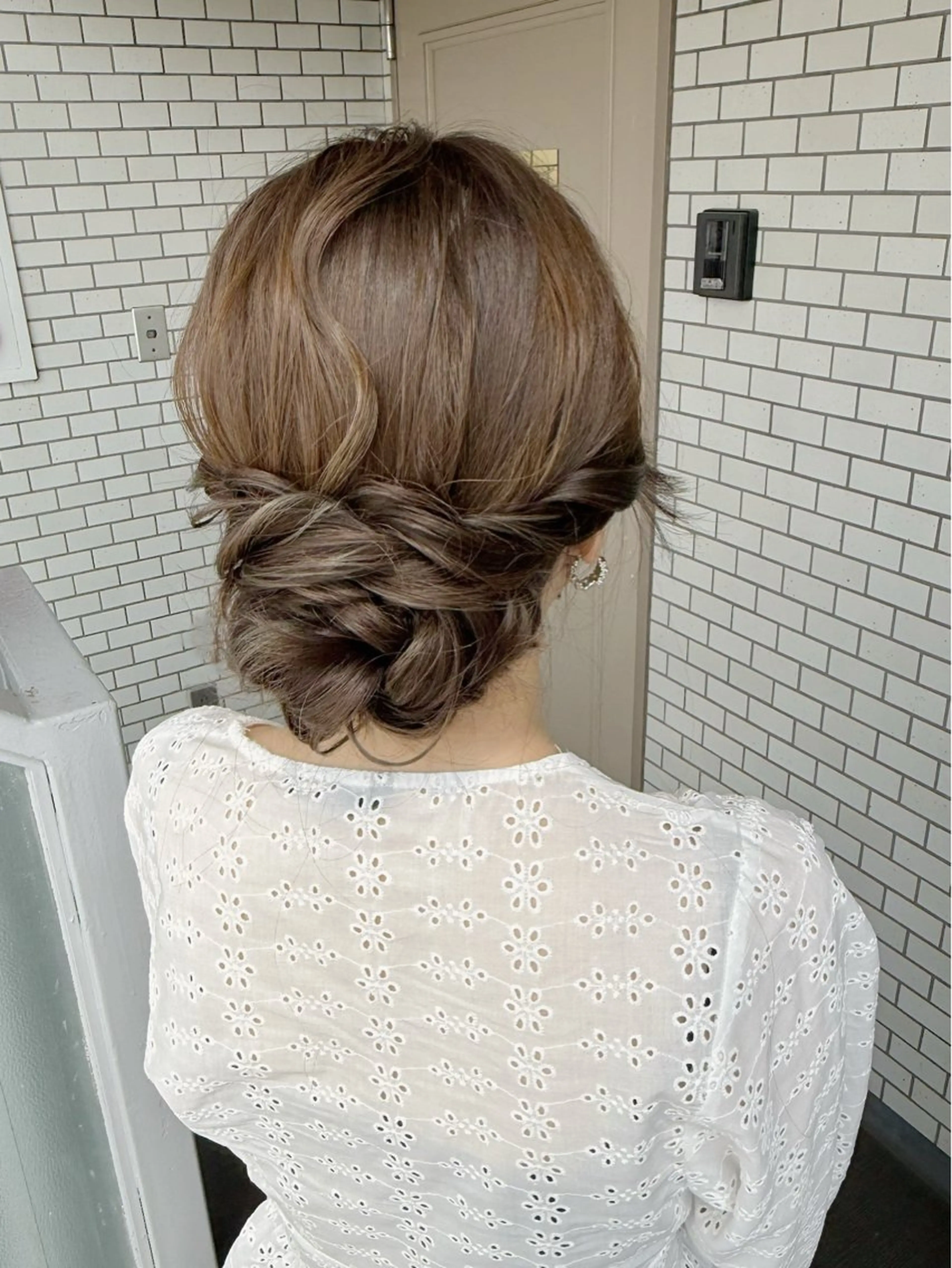 ヘアアレンジ デート ヘアセット 🎀韓国ヘアメイク /参列ヘア/neneのヘアスタイル