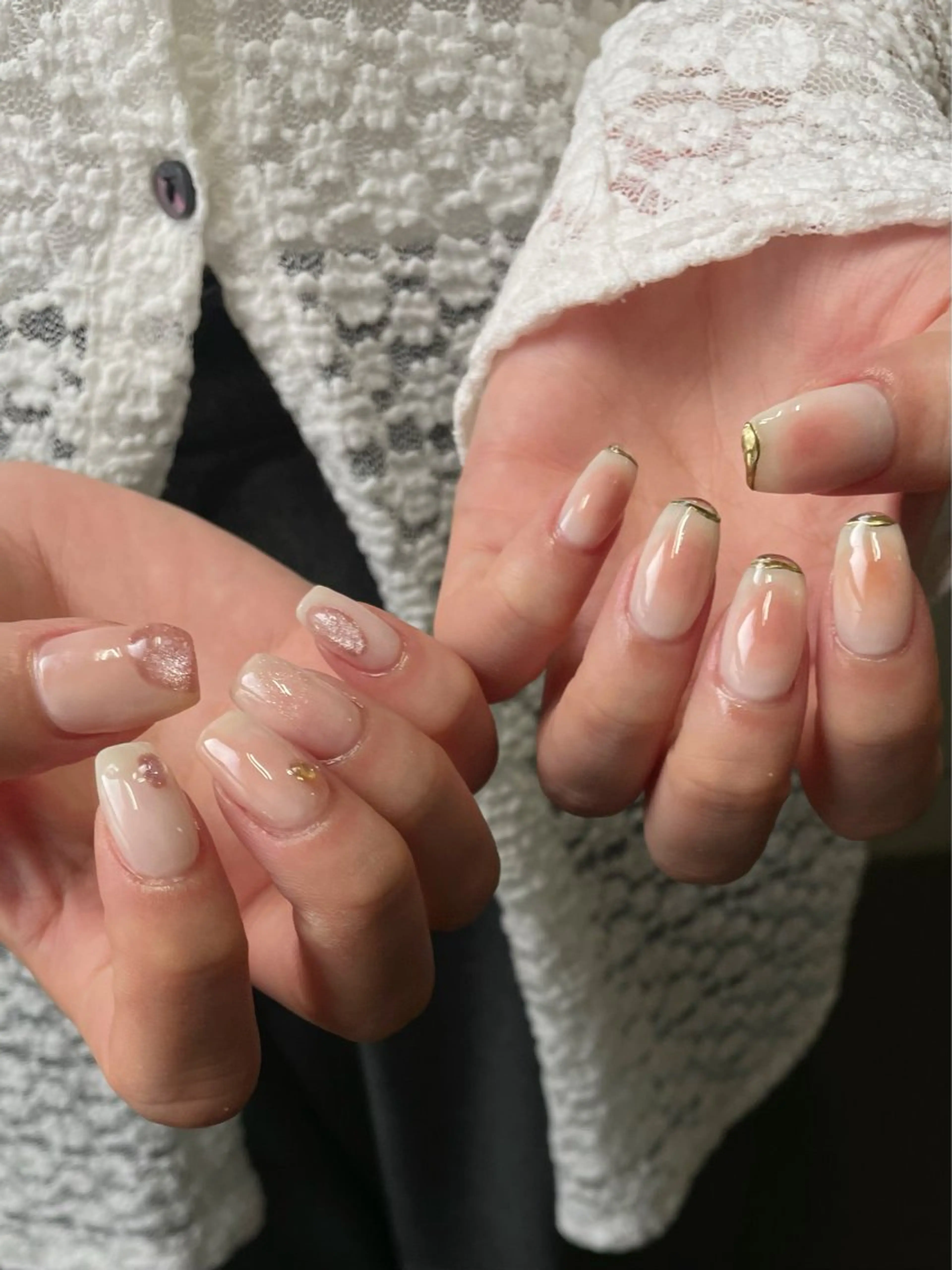 ネイル ニュアンスネイル F room 表参道のネイルデザイン