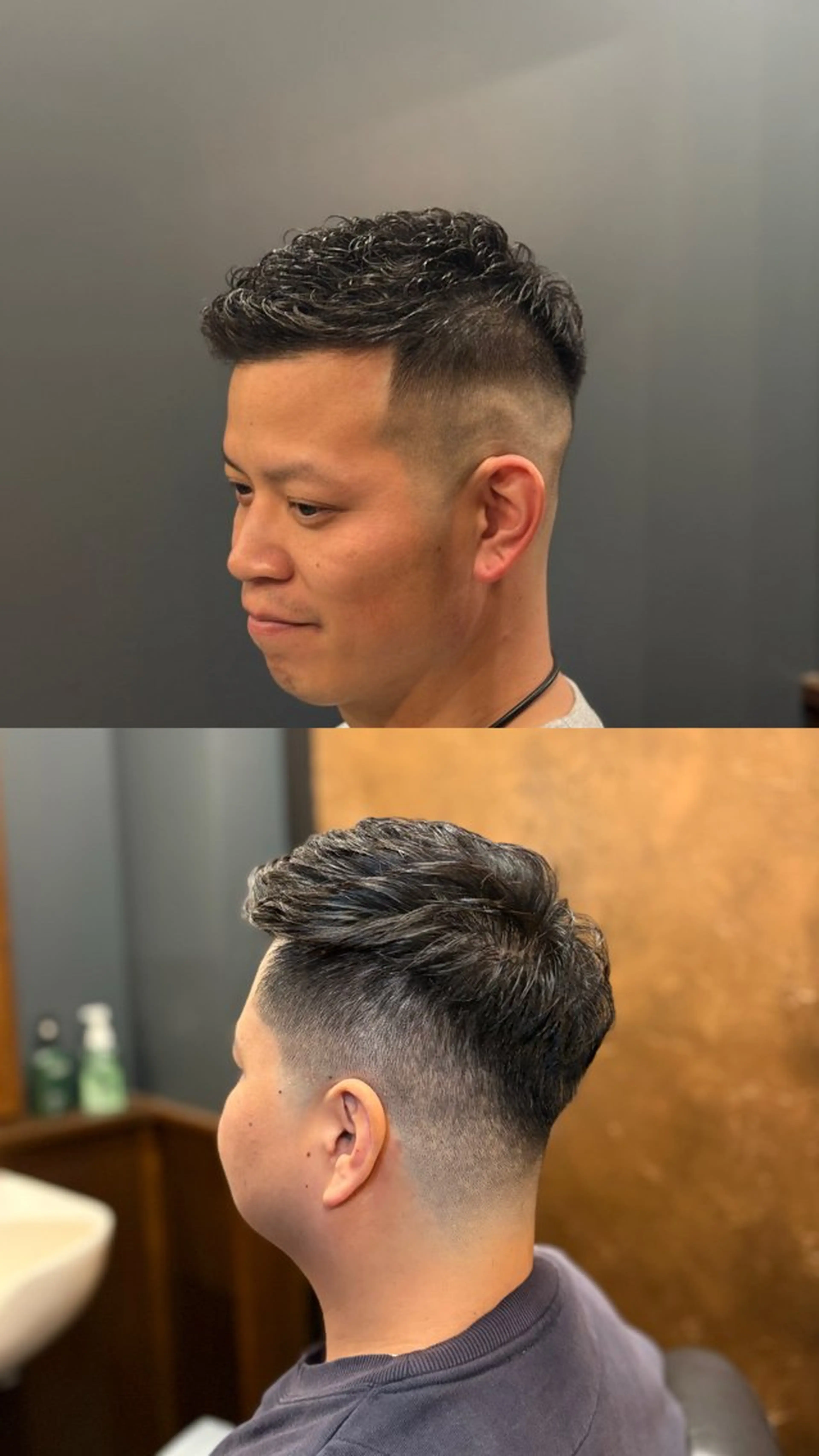 カット➕アイロンパーマの写真