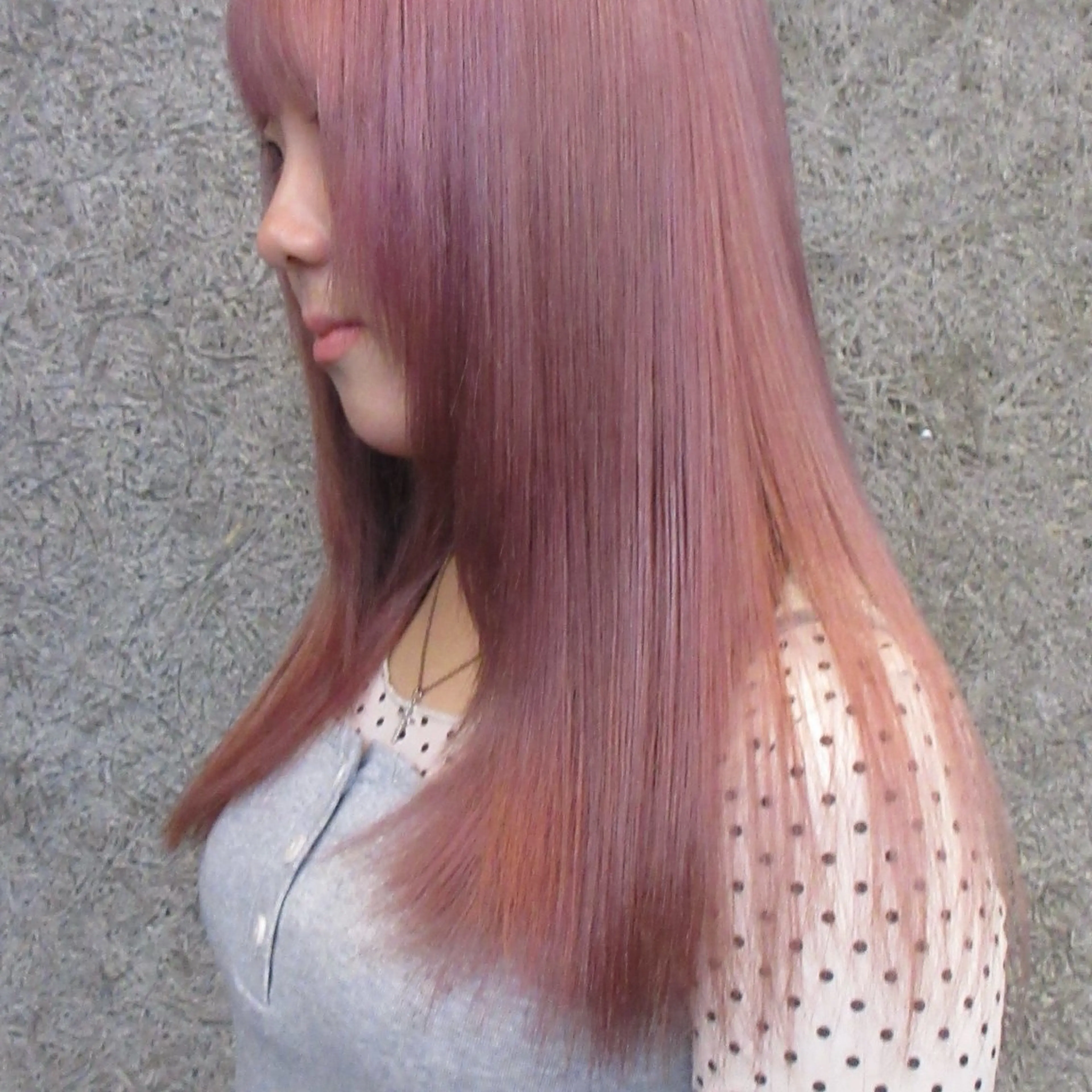 ロング カラー ヘアアレンジ 🧚‍♀️透明感カラ ー/渡邉日向💔🎀のヘアスタイル