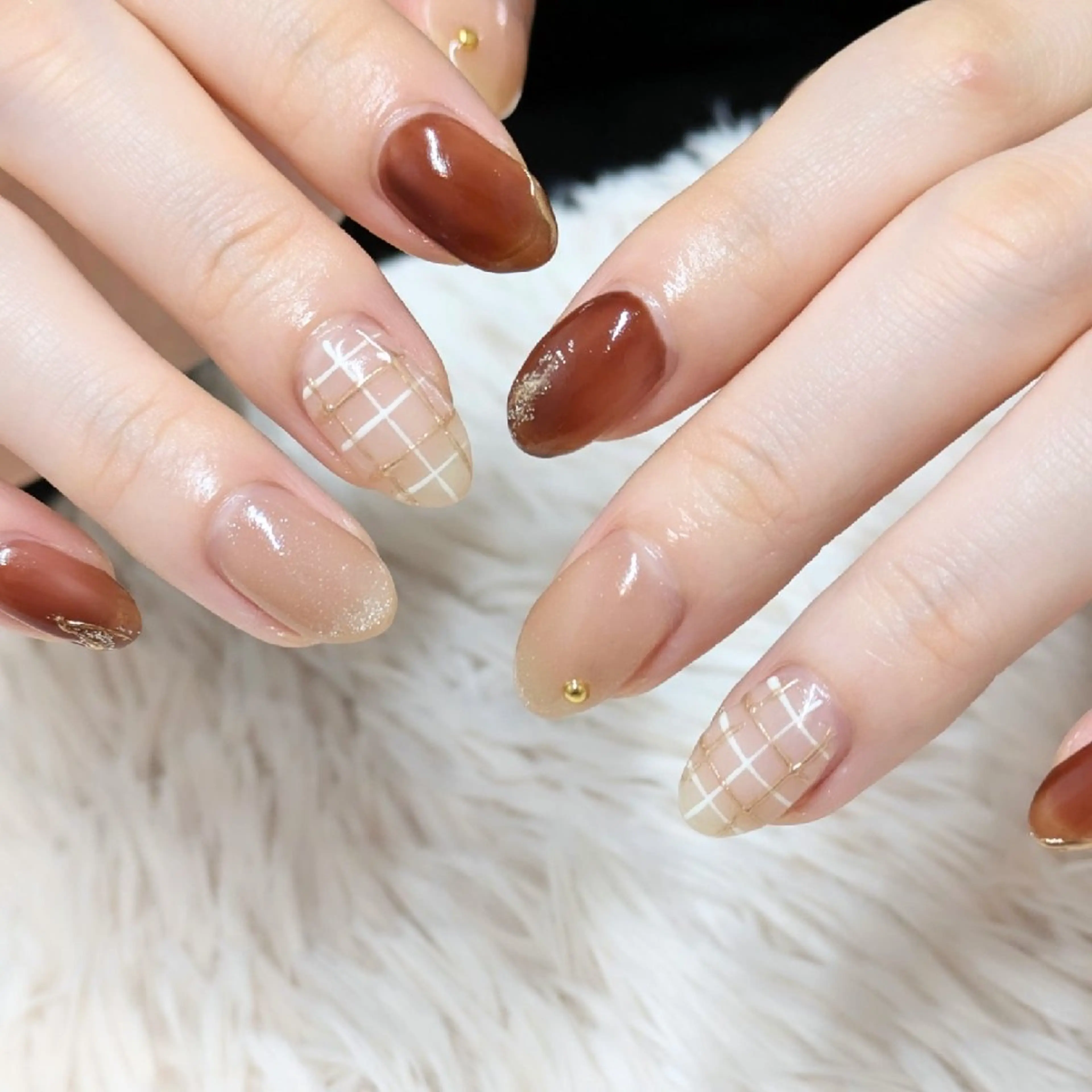 ネイル ハンドネイル 會田 瑠衣のネイルデザイン