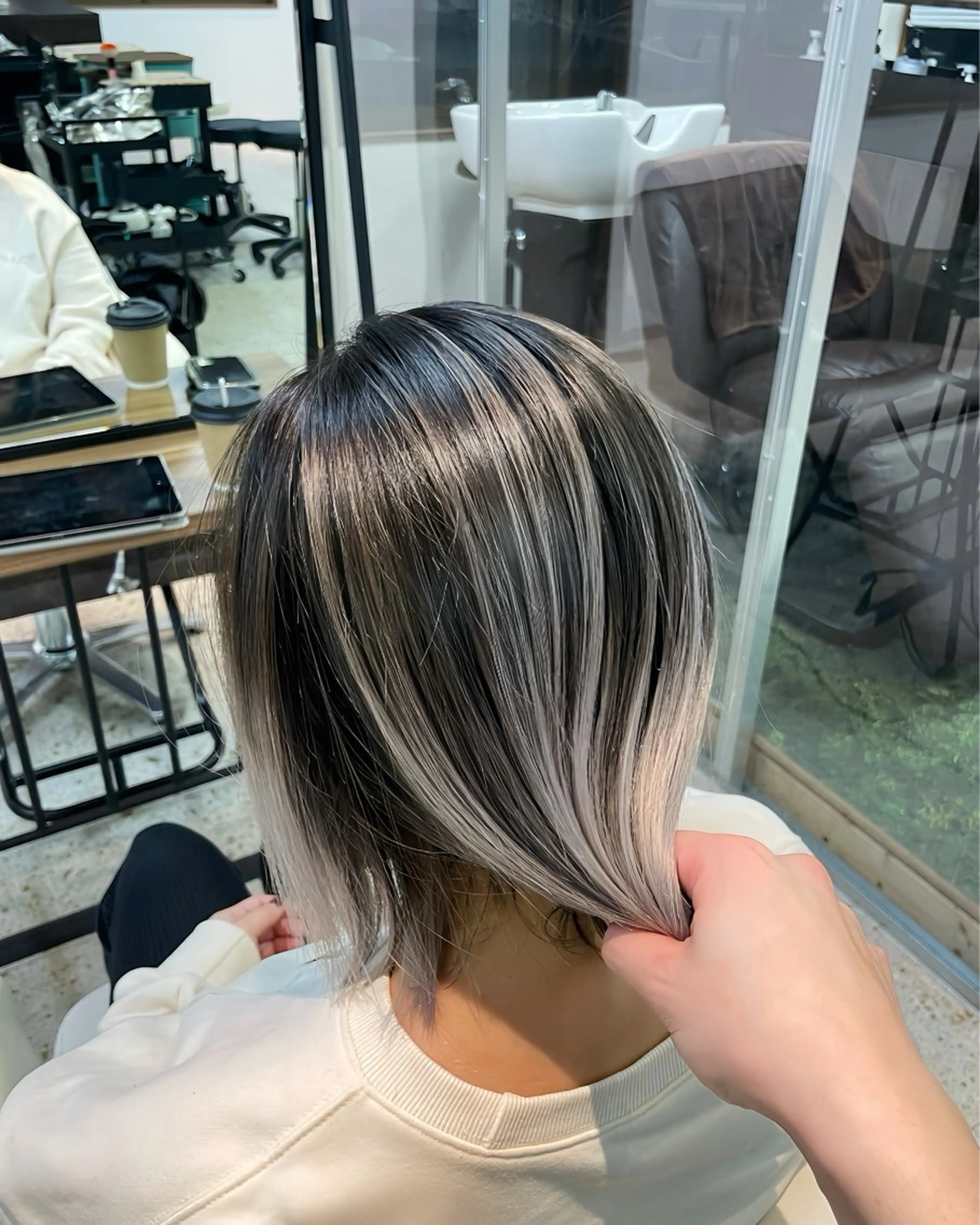 1月限定‼︎73%OFF🔥ブリーチダブルカラー「バレイヤージュ」🫧の写真