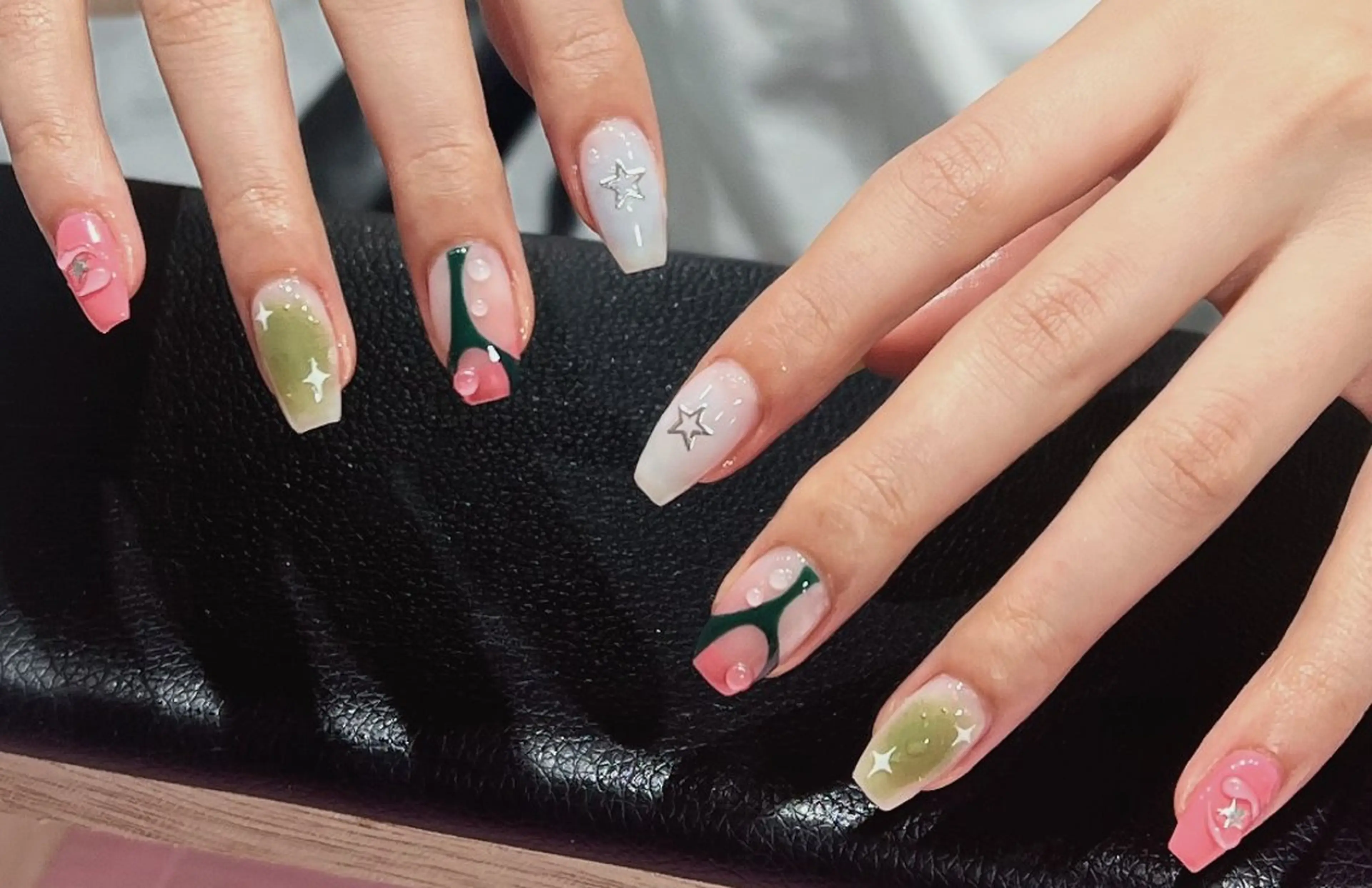 ネイル 持ち込み ハンドネイル Lumie're Nail横浜のネイルデザイン