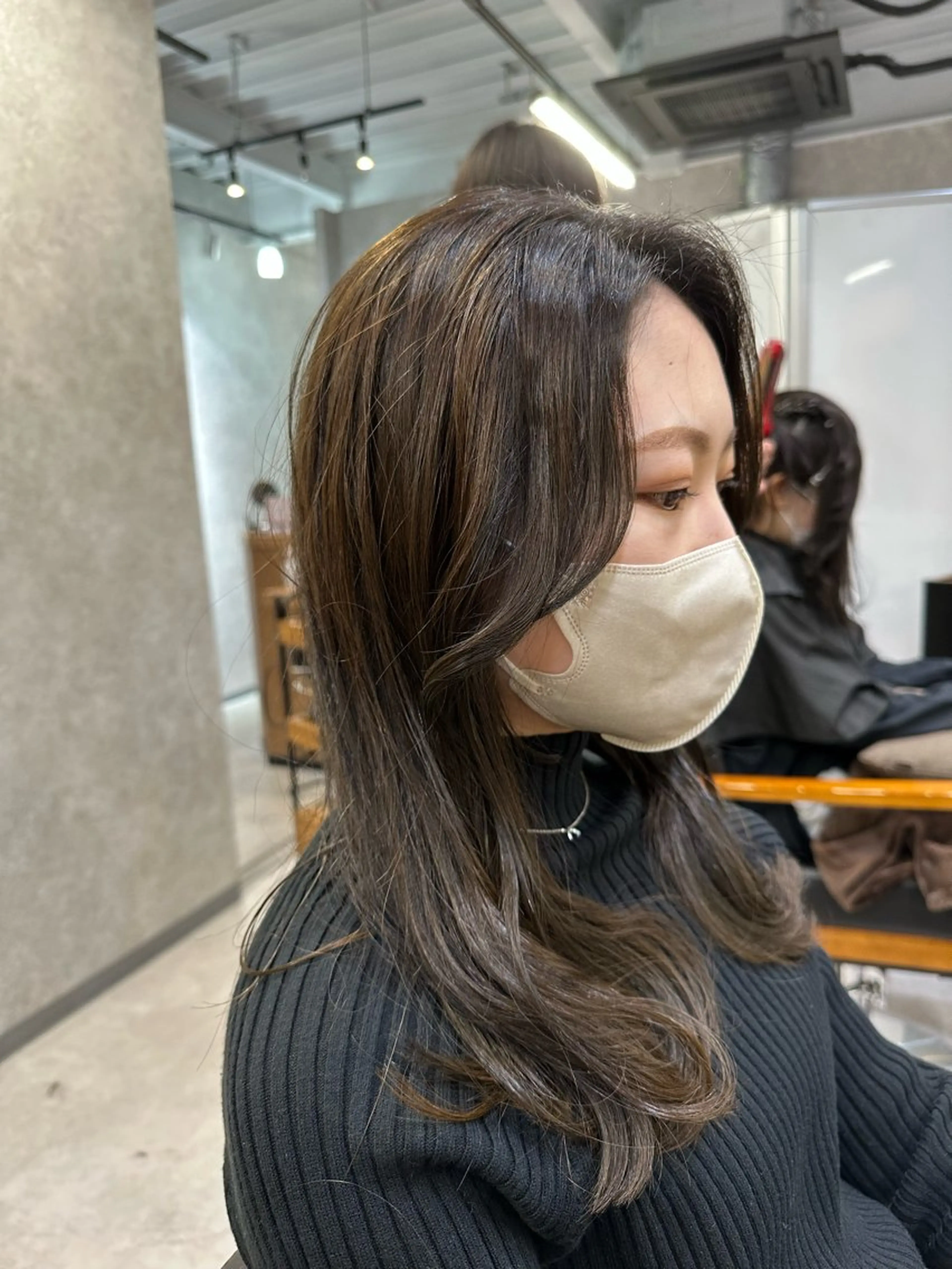 ミディアム 越谷/髪質改善カラー /大野洸太のヘアスタイル