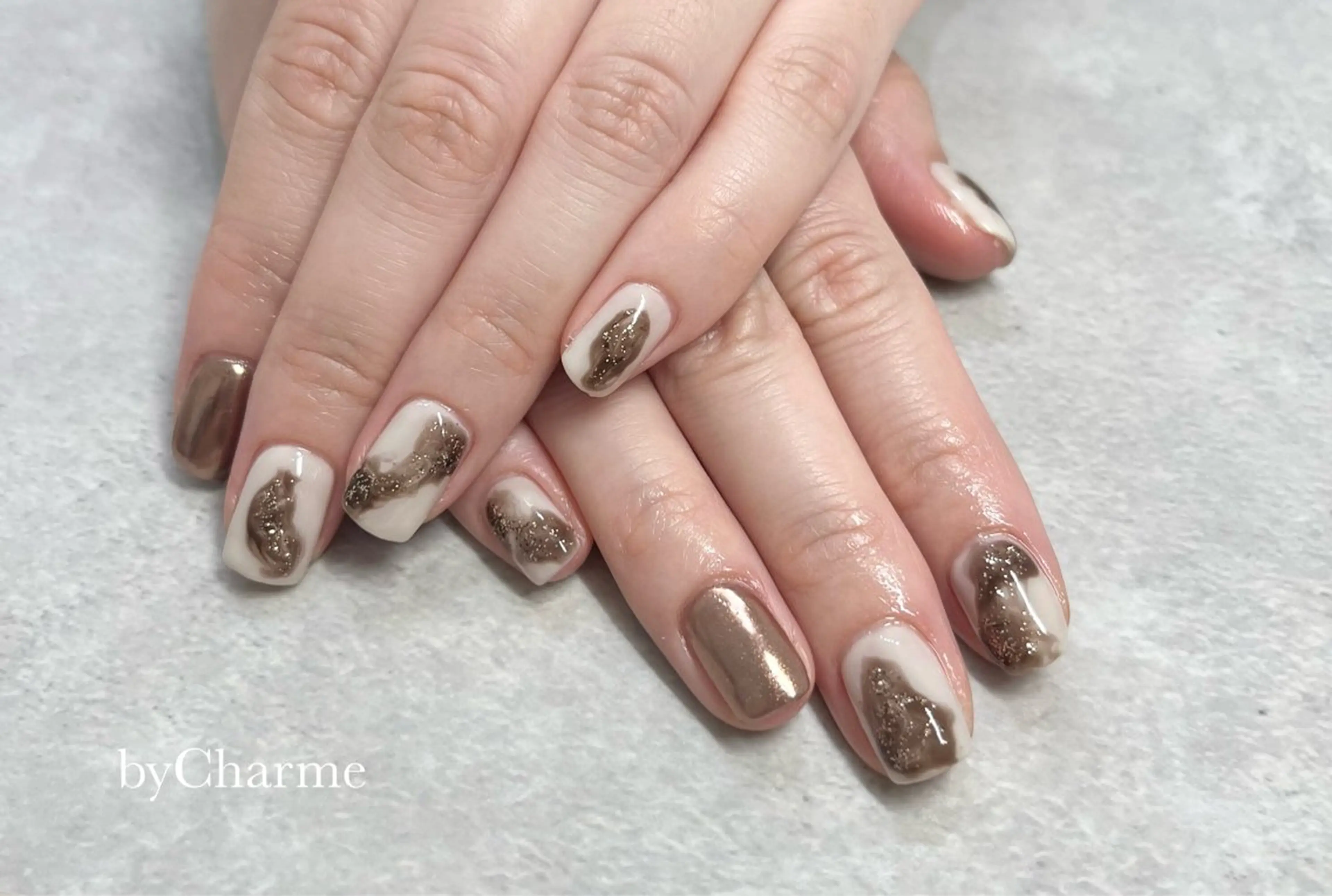 ネイル ニュアンスネイル Ray. Maayaのネイルデザイン