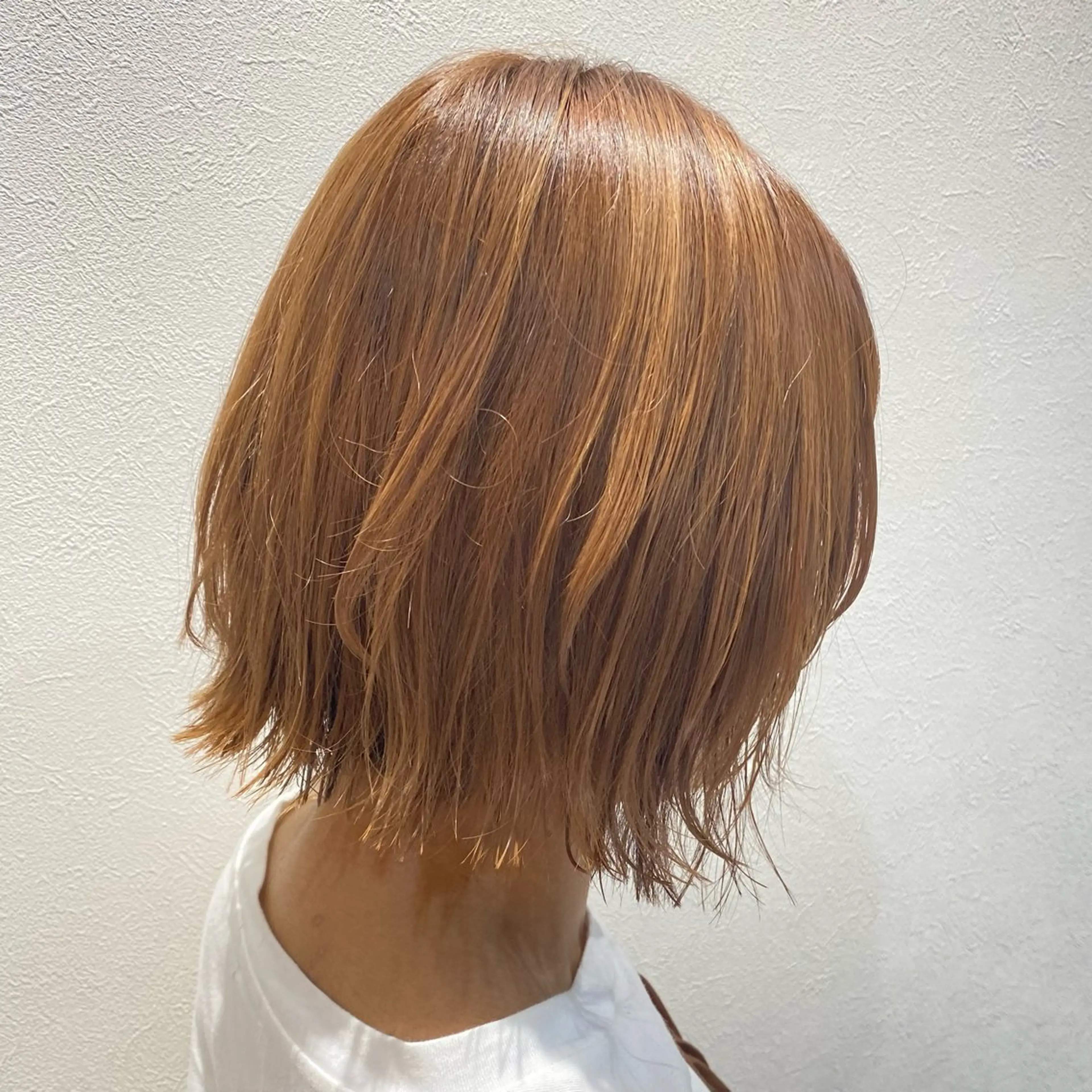 ミディアム 縮毛矯正/ヘッドスパ 牧野のヘアスタイル