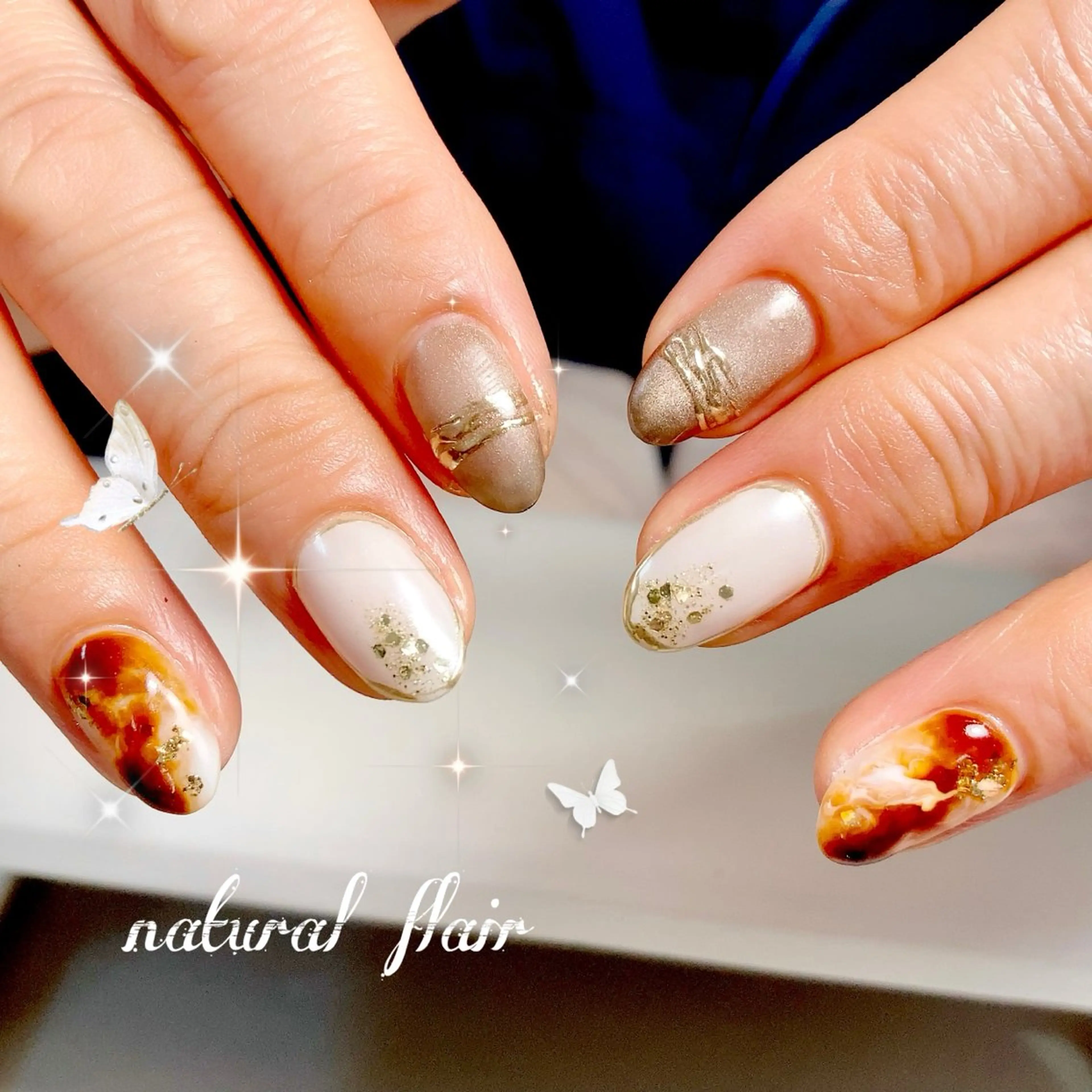 ネイル natural flairのネイルデザイン