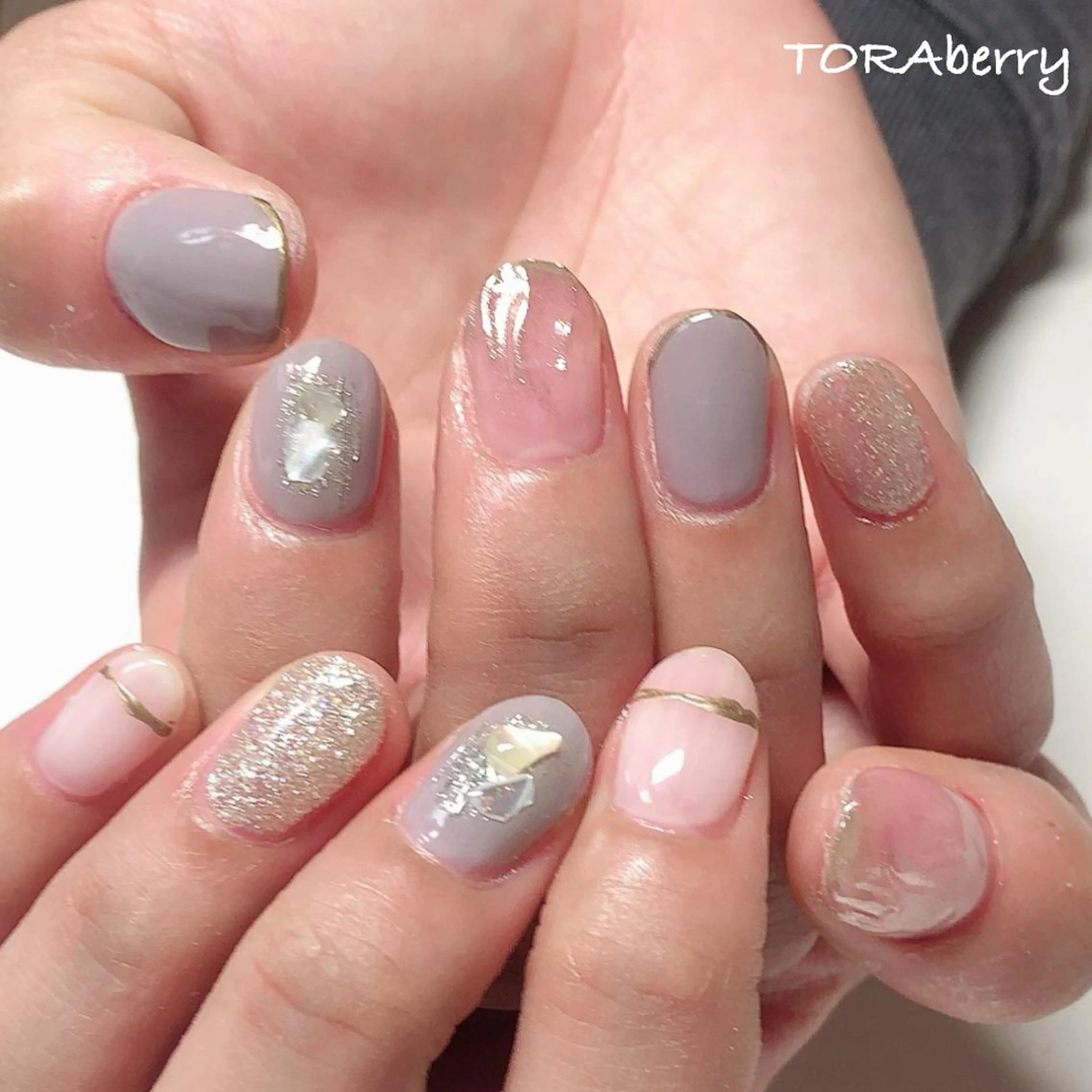 ネイル ワンカラーネイル ハンドネイル ネイリスト なつみのネイルデザイン