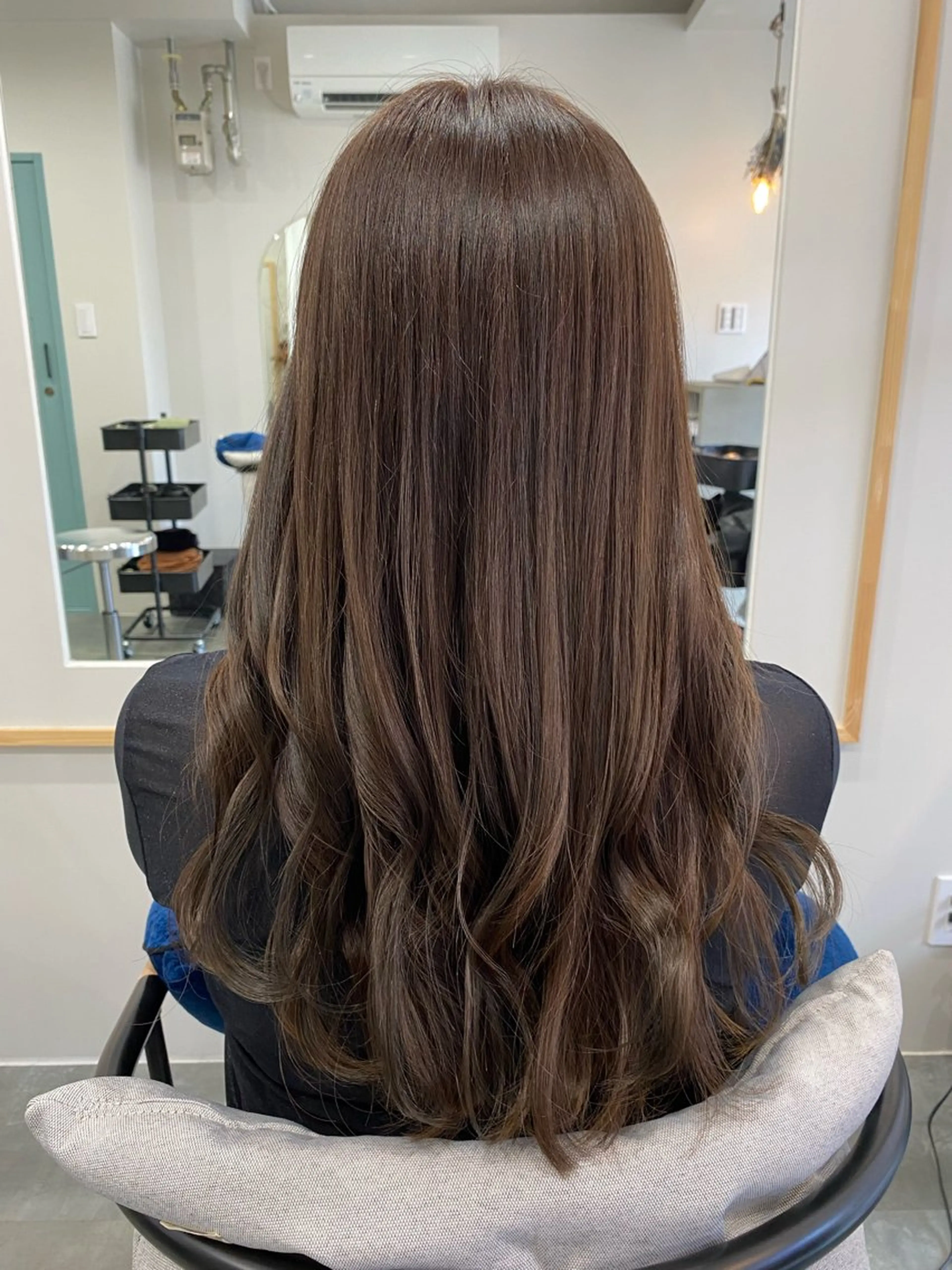 ロング 【coco.】hair所属・カジカワサキ/髪質 改善/クロスパーマのヘアスタイル