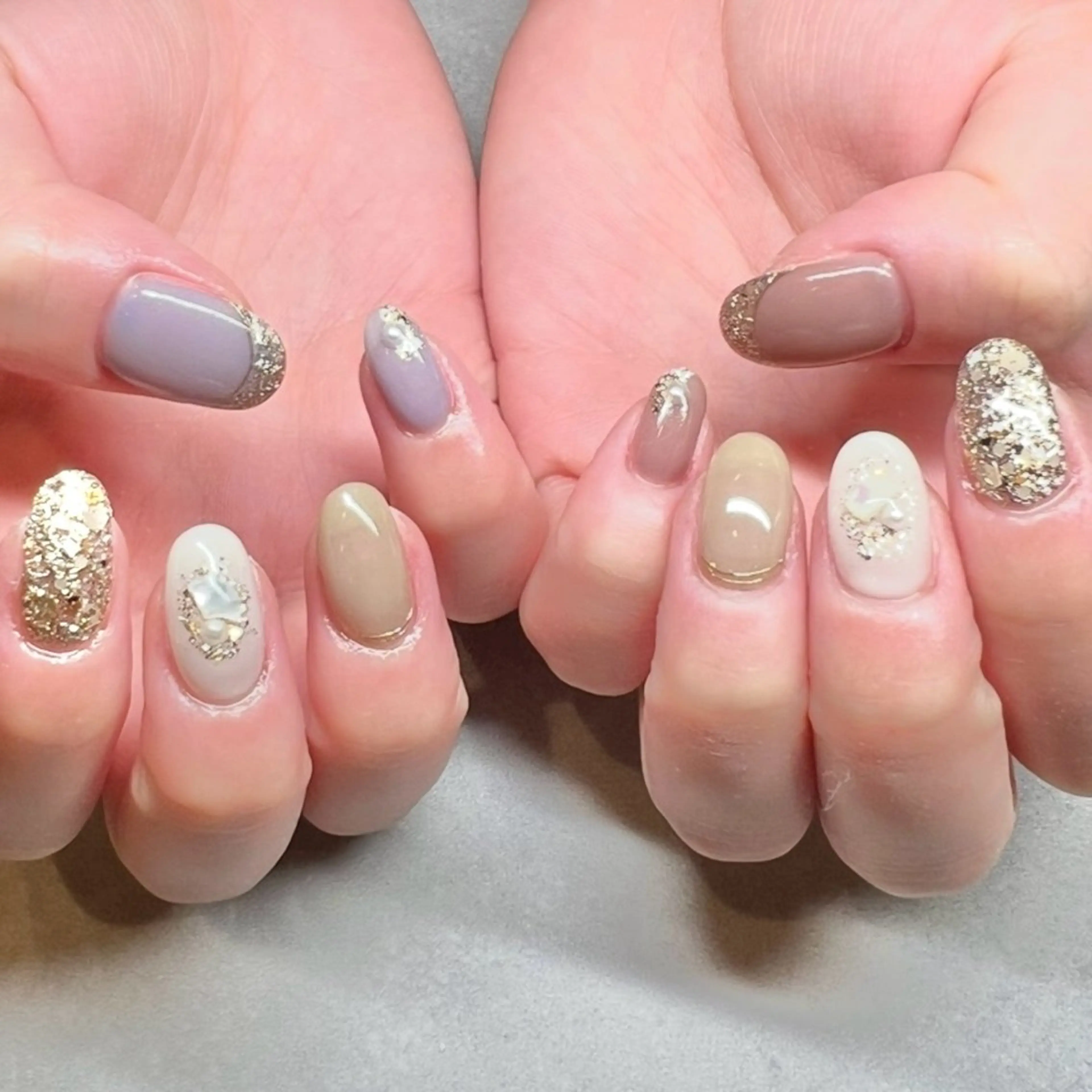 ネイル YUKO🩶 sofa立川のネイルデザイン