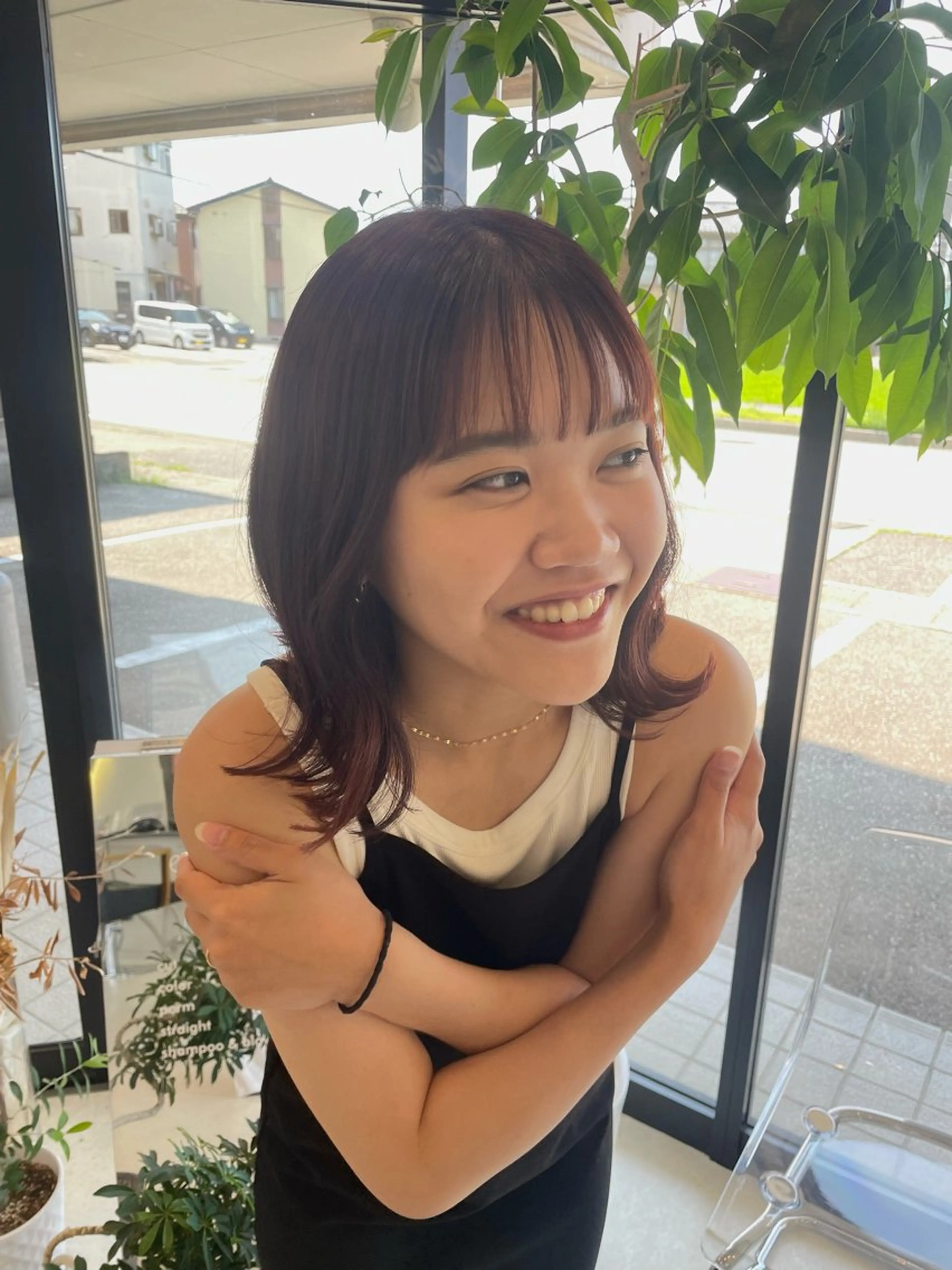 ミディアム arakawa yuaのヘアスタイル