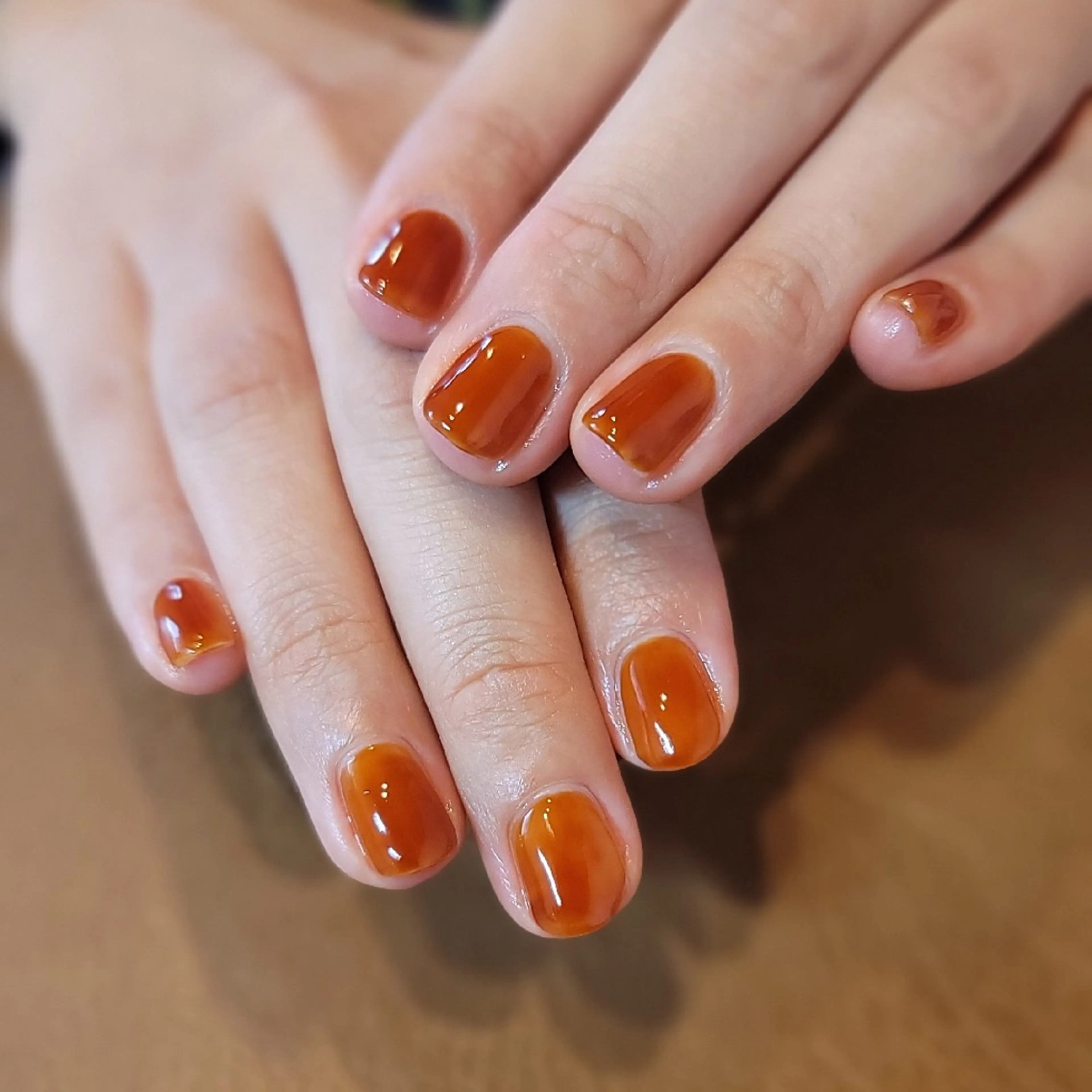 ネイル ハンドネイル 🌲🌳🚪iiit o🌲🌳🌲のネイルデザイン