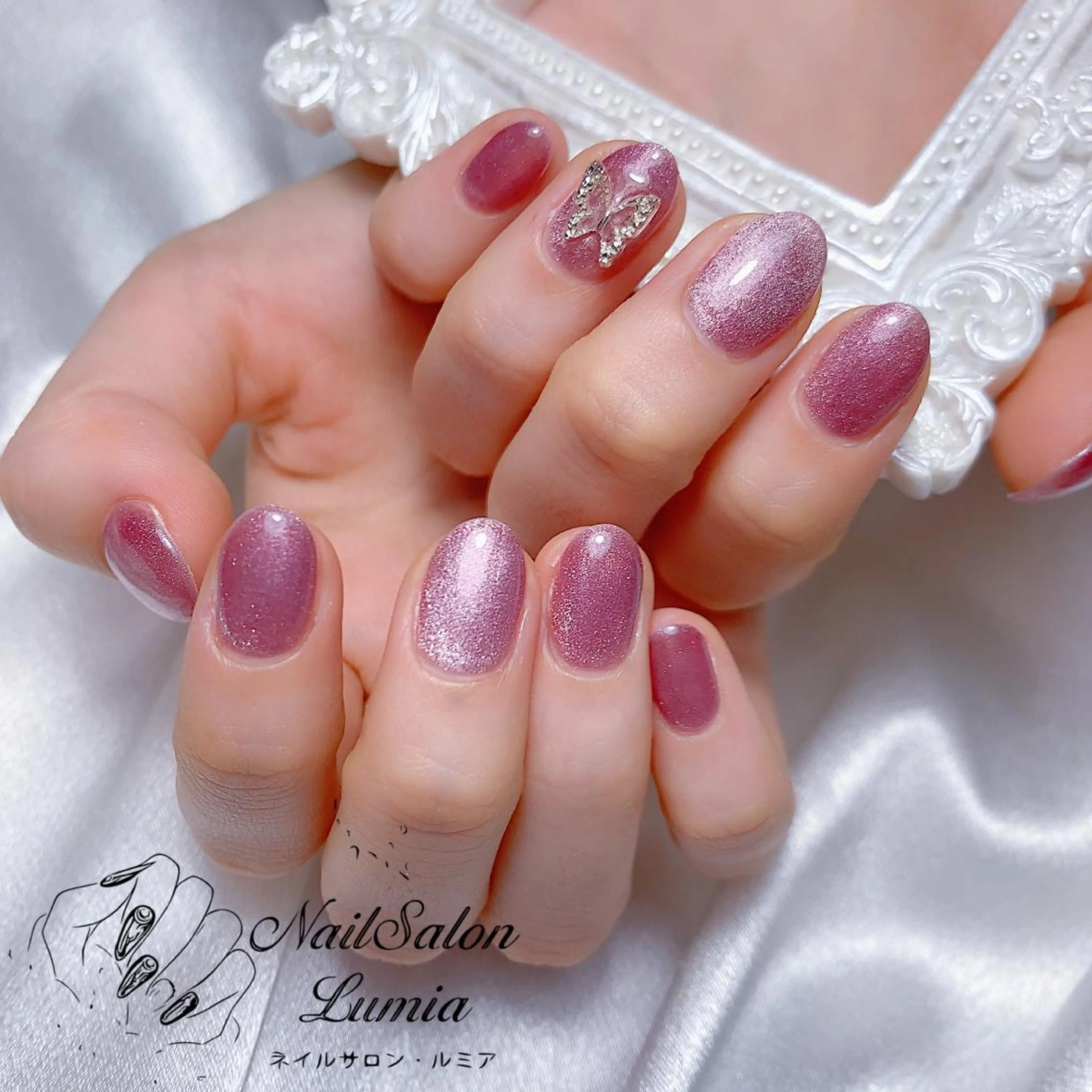 ネイル ハンドネイル ネイルサロン ルミア Lumia 店長のネイルデザイン