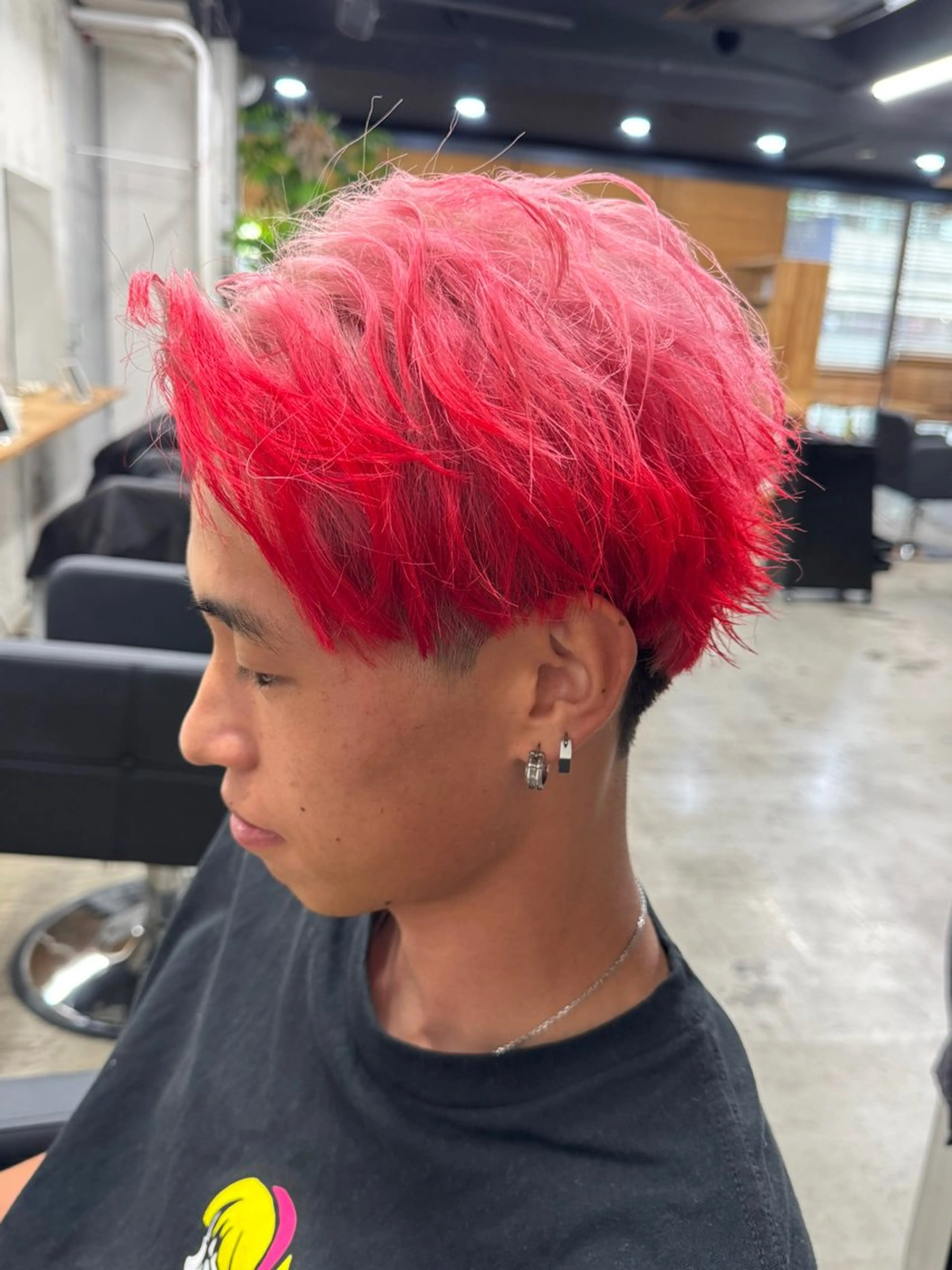 メンズ カット ヘアカラー トリートメント アキト/ メンズ/透明感暗髪のヘアスタイル