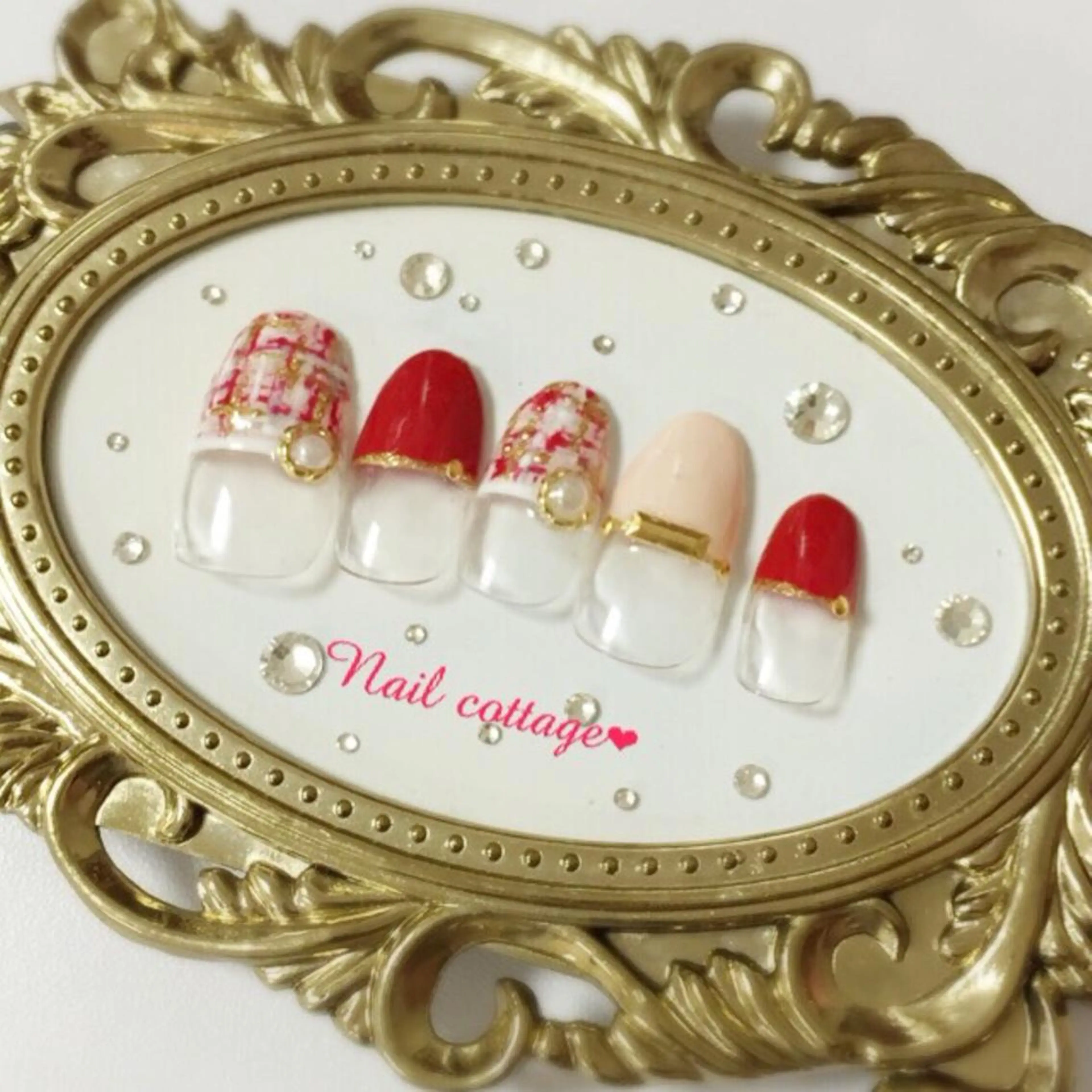 ネイル ツイードネイル Nail cottageのネイルデザイン