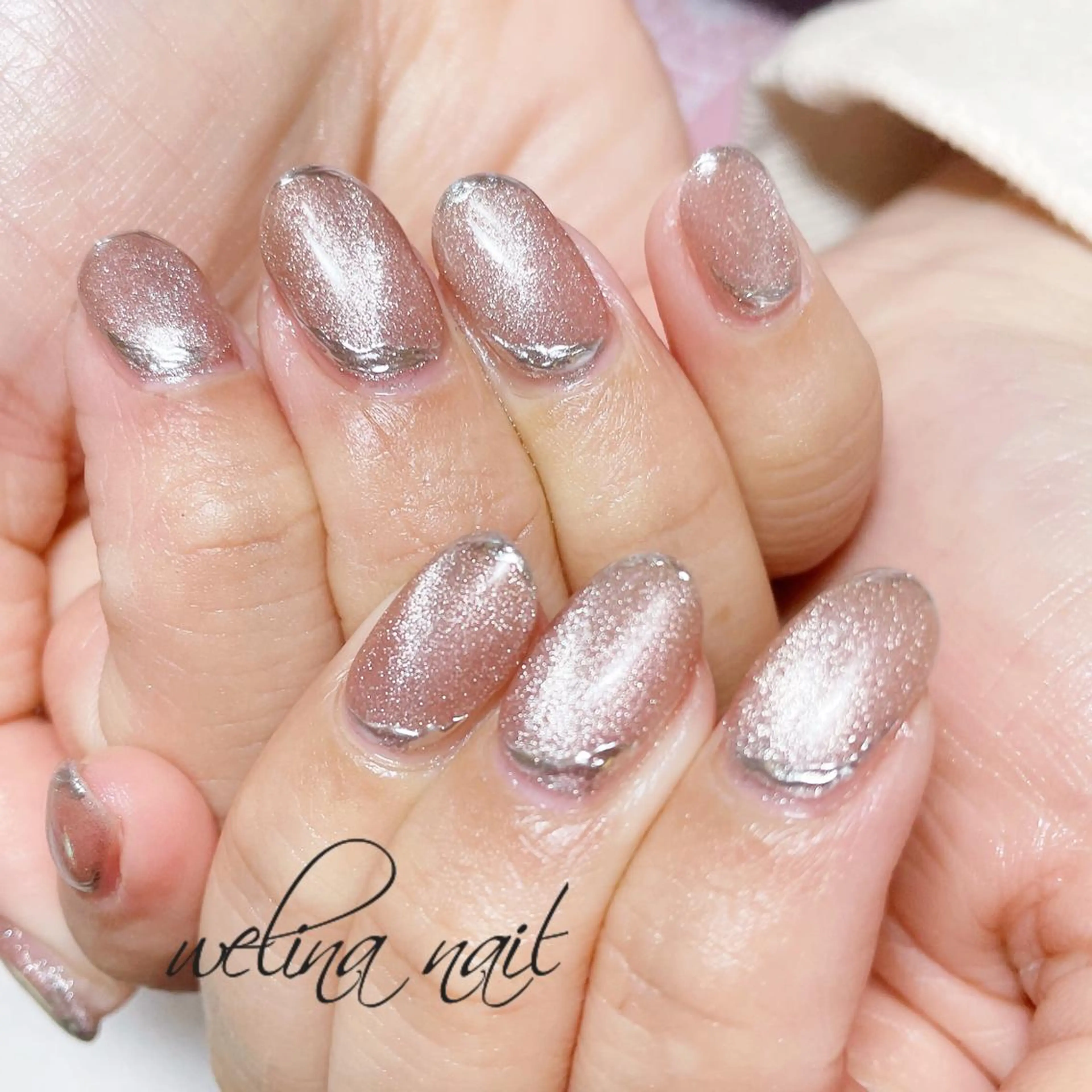 ミディアム ハンドネイル WELINA nail salonのエステ・リラクイメージ