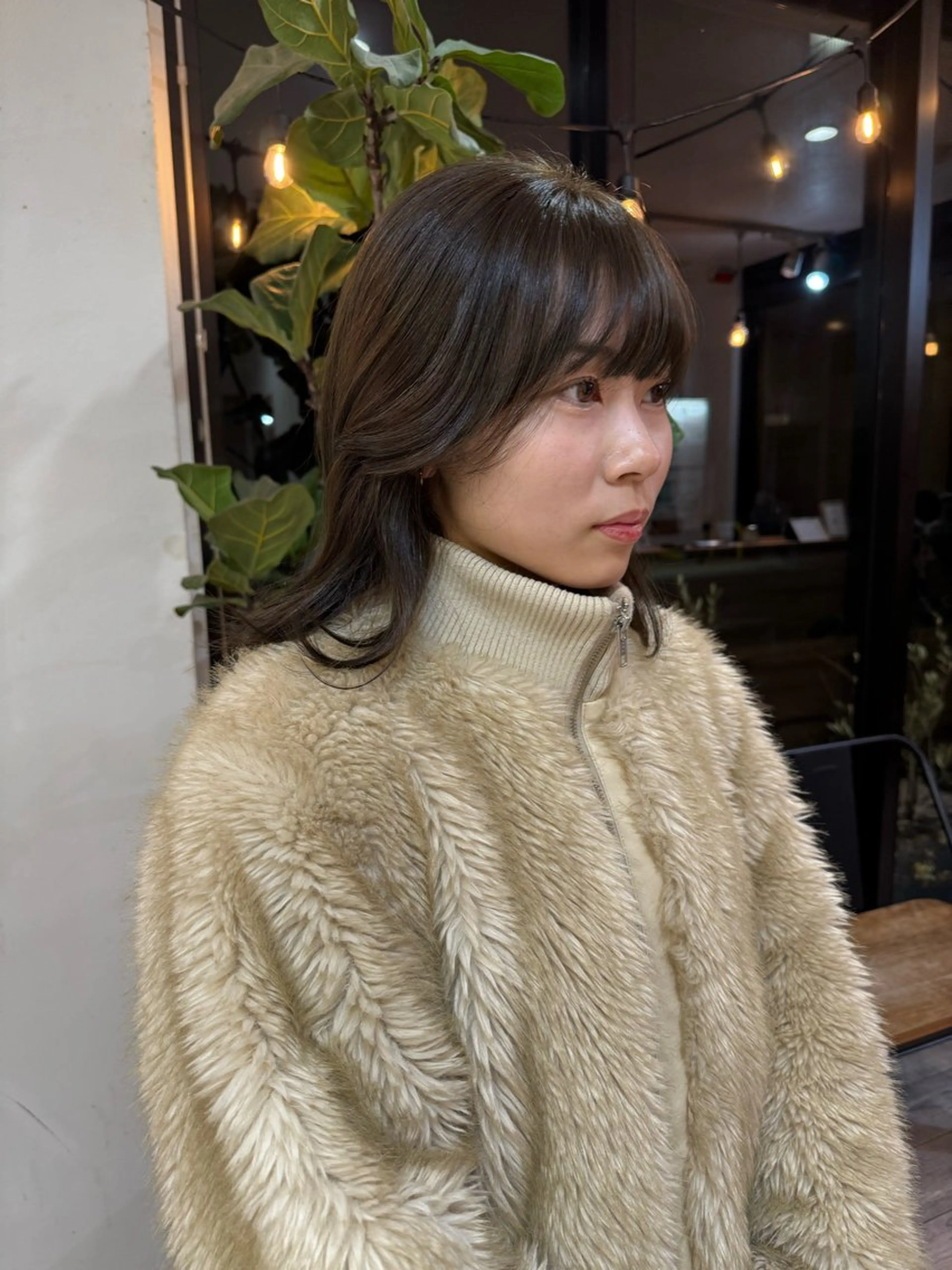 カラー ベージュカラー オリーブベージュ KON所属・KON /nozomiのヘアスタイル