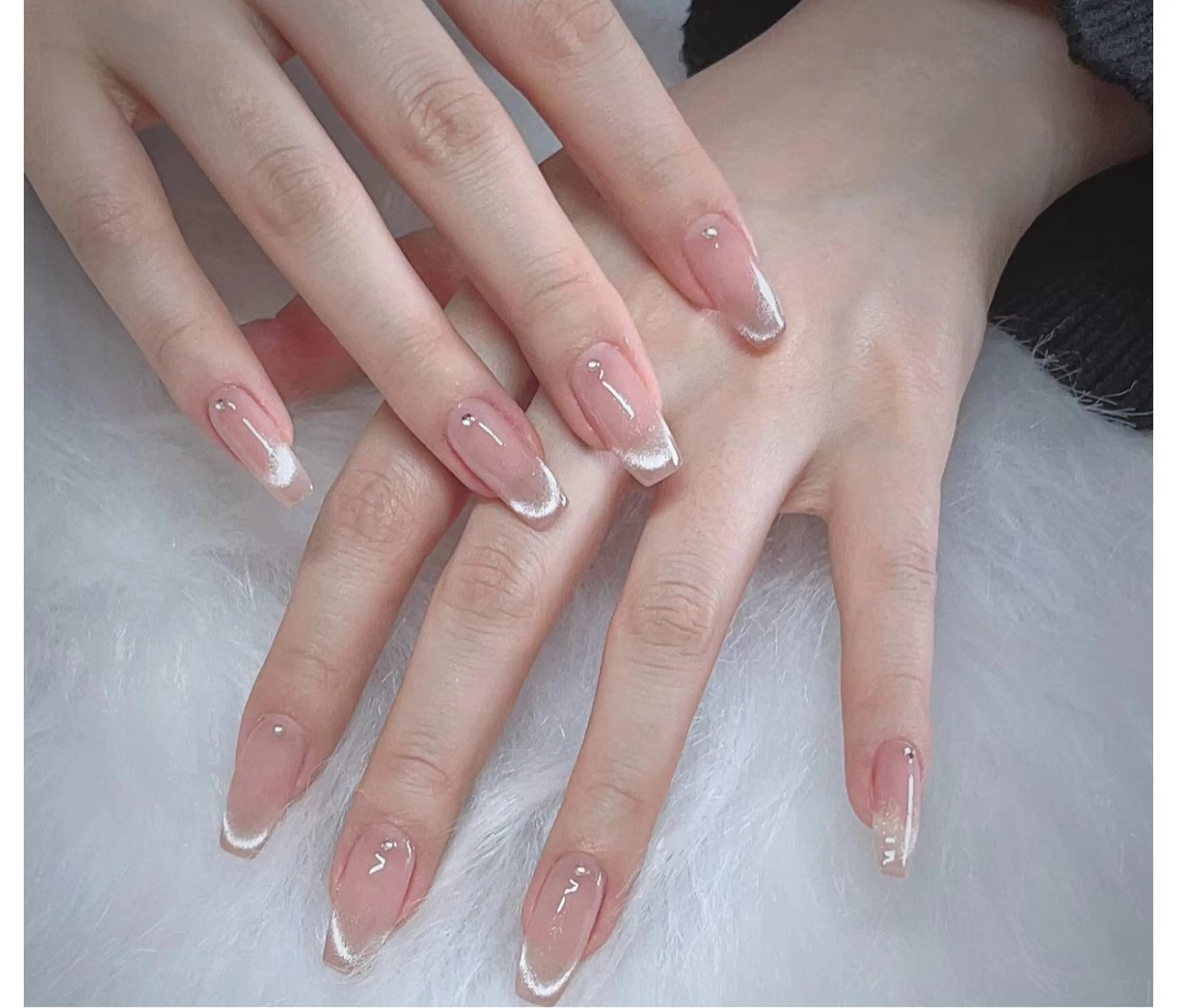 ネイル シンプルネイル ハンドネイル 🎀🎀YooLi Nail Salonのネイルデザイン