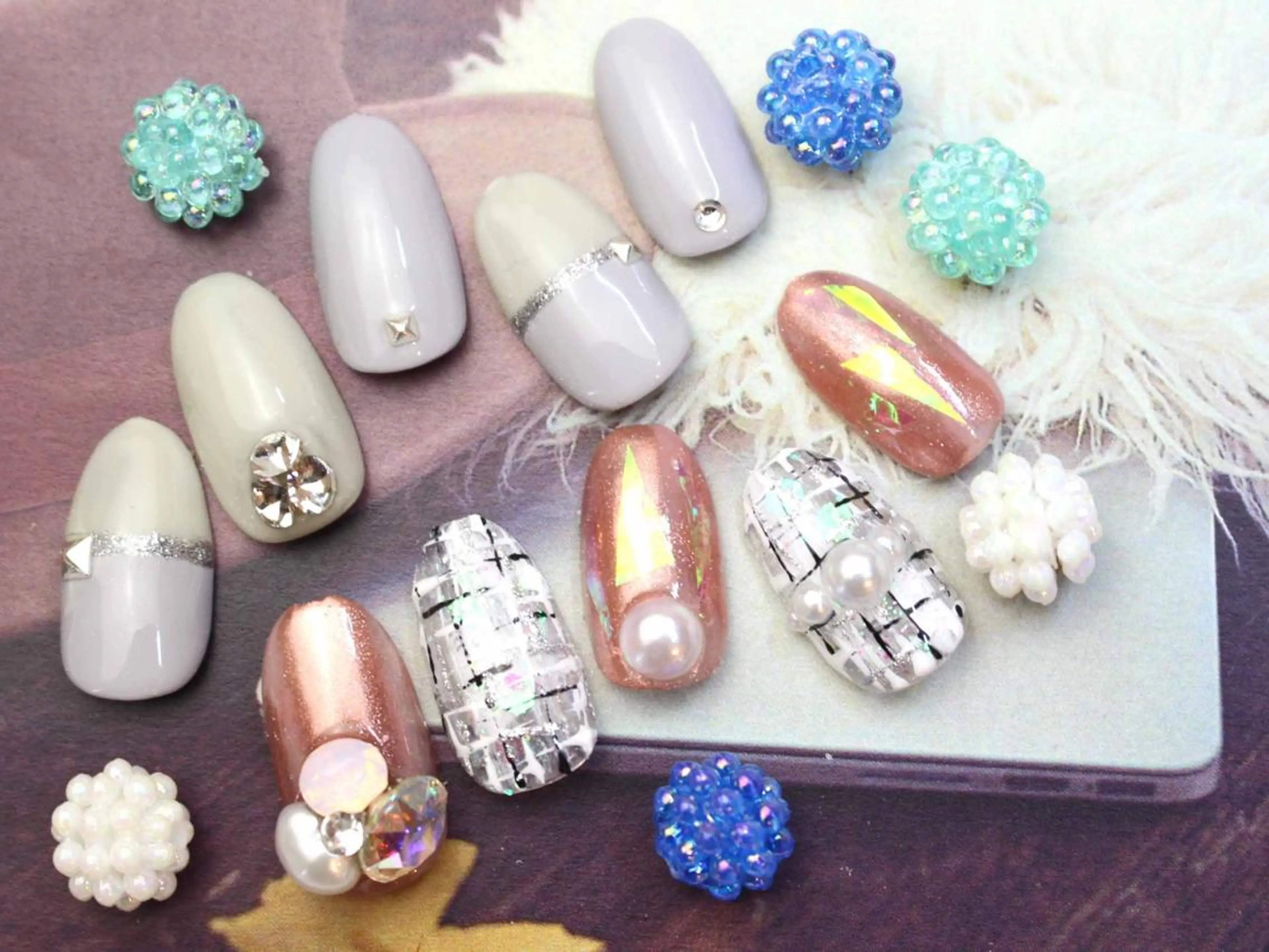 ネイル 長さだし専門店 M2　rikaのネイルデザイン