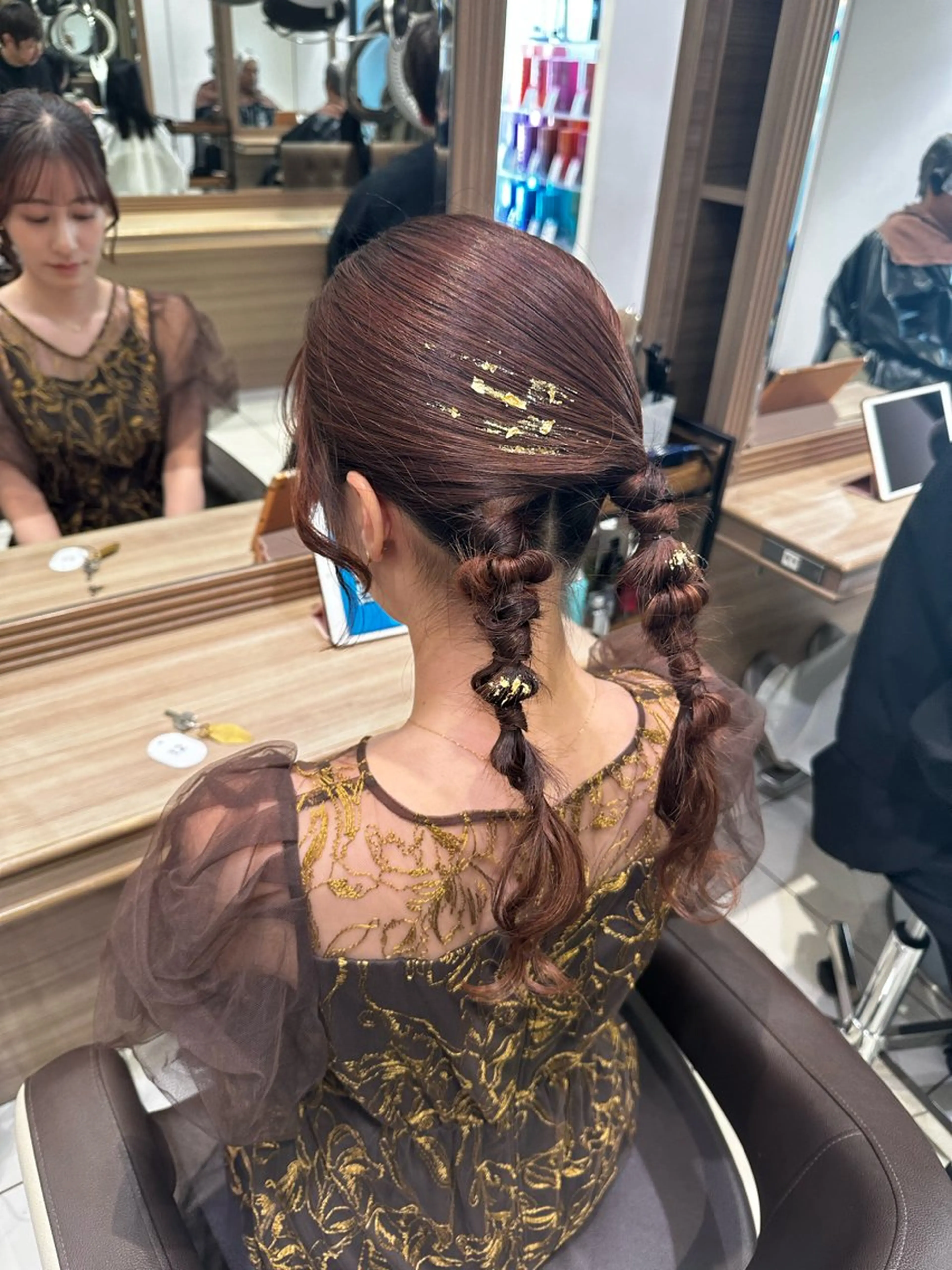 セミロング ヘアアレンジ ヘアセット メンズ特化/ パーマChihoのヘアスタイル