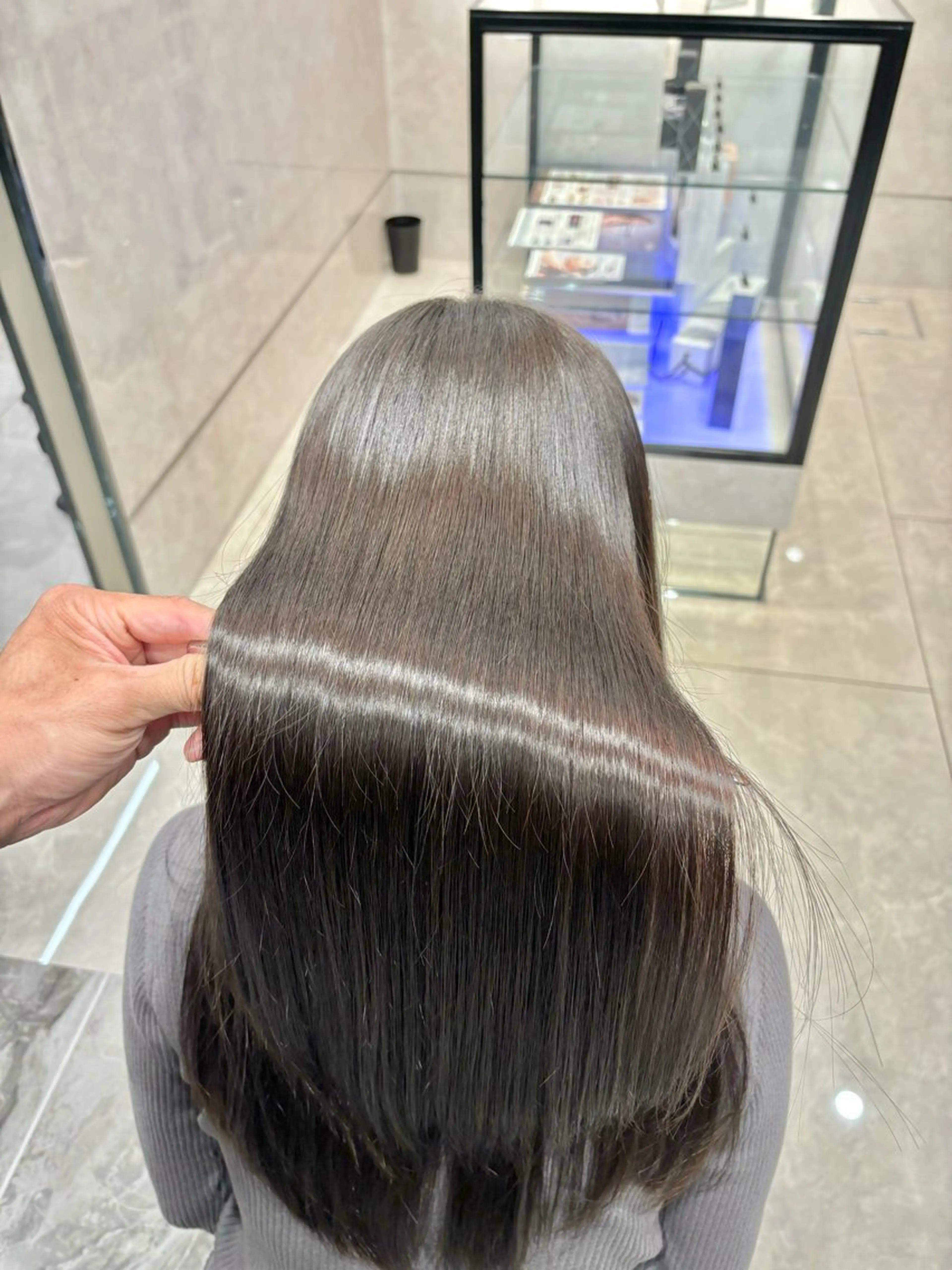 ロング 縮毛矯正 カット 縮毛矯正 ハルキミナトジャパン所属・藤田優介 [大宮/縮毛矯正]のヘアスタイル