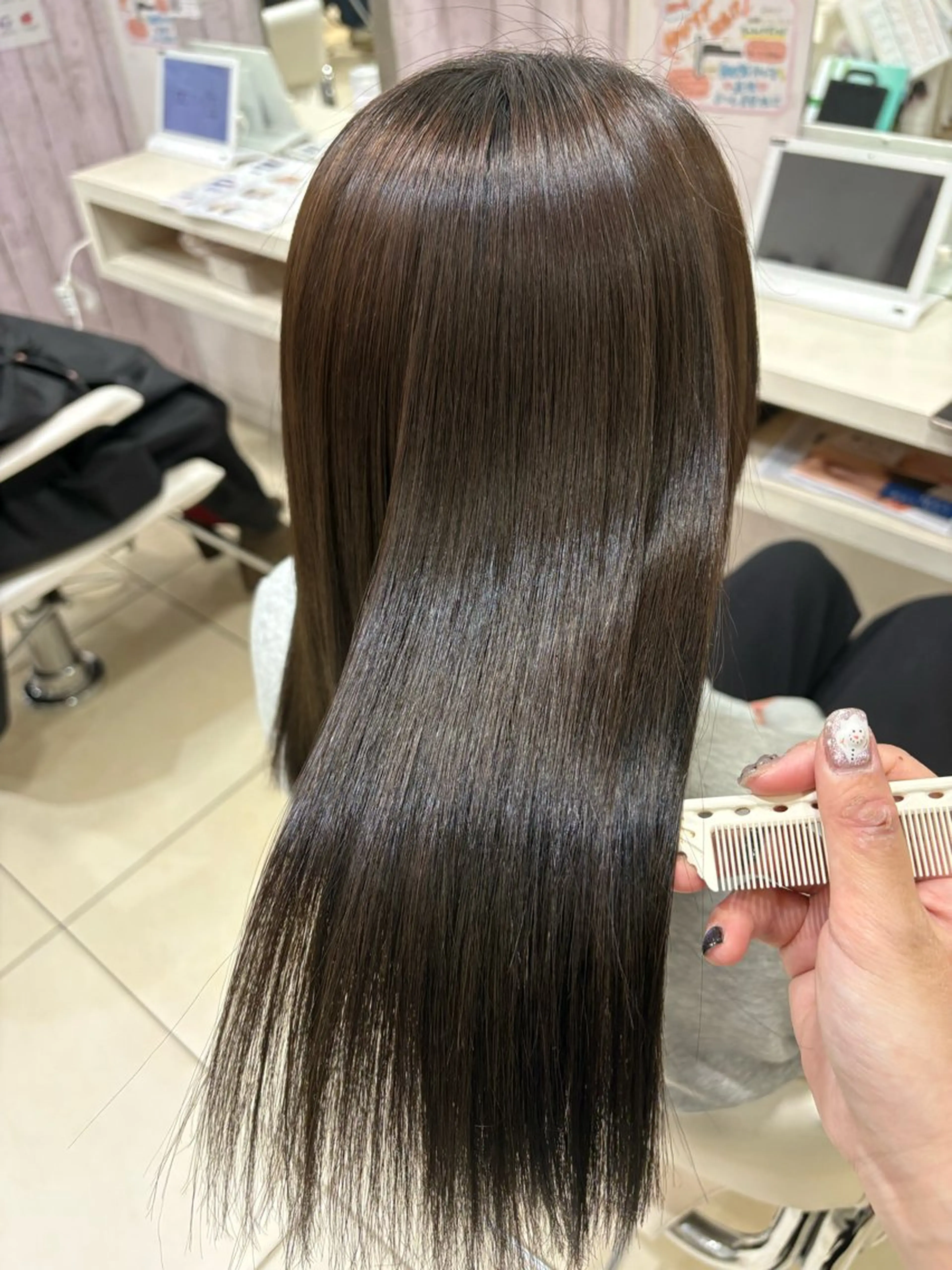 セミロング カラー 🌻髪質改善カラー 🌻Yunaのヘアスタイル