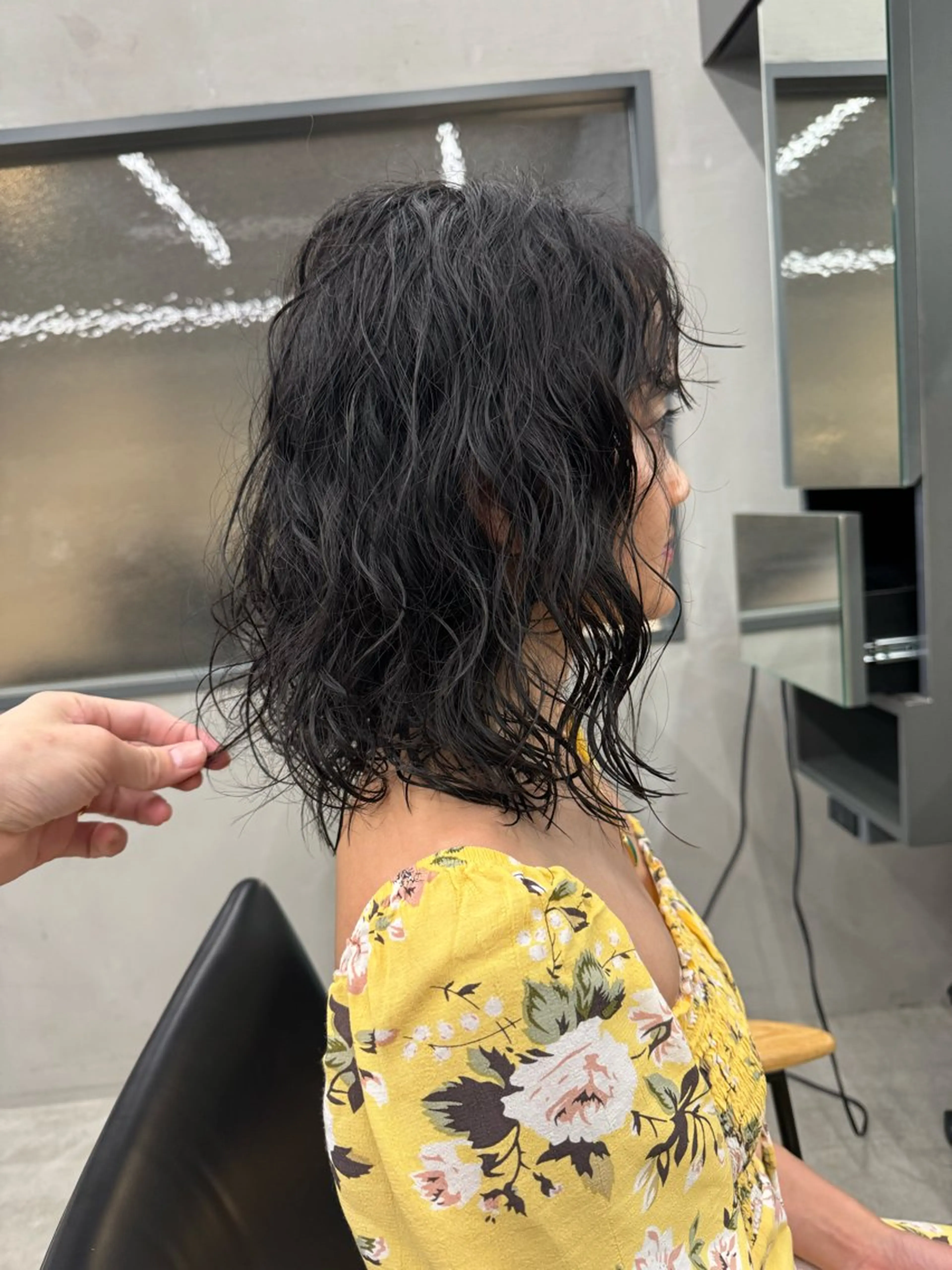 ミディアム パーマ ミディアムパーマ ニュアンスパーマ カット パーマ トリートメント 🌈前田 潤 /ショート/似合わせのヘアスタイル