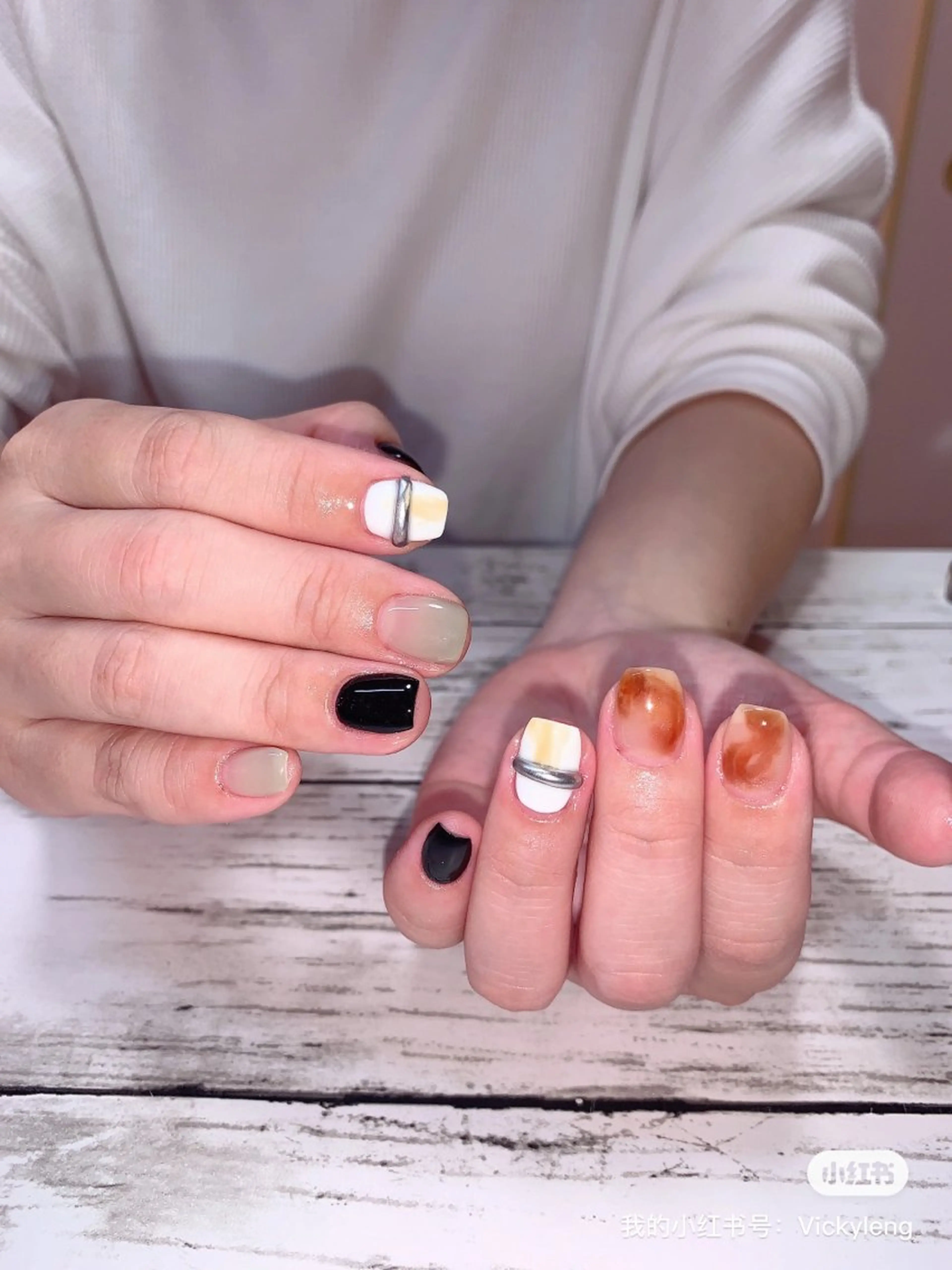 ネイル ゆず秋葉原 Vickyのネイルデザイン