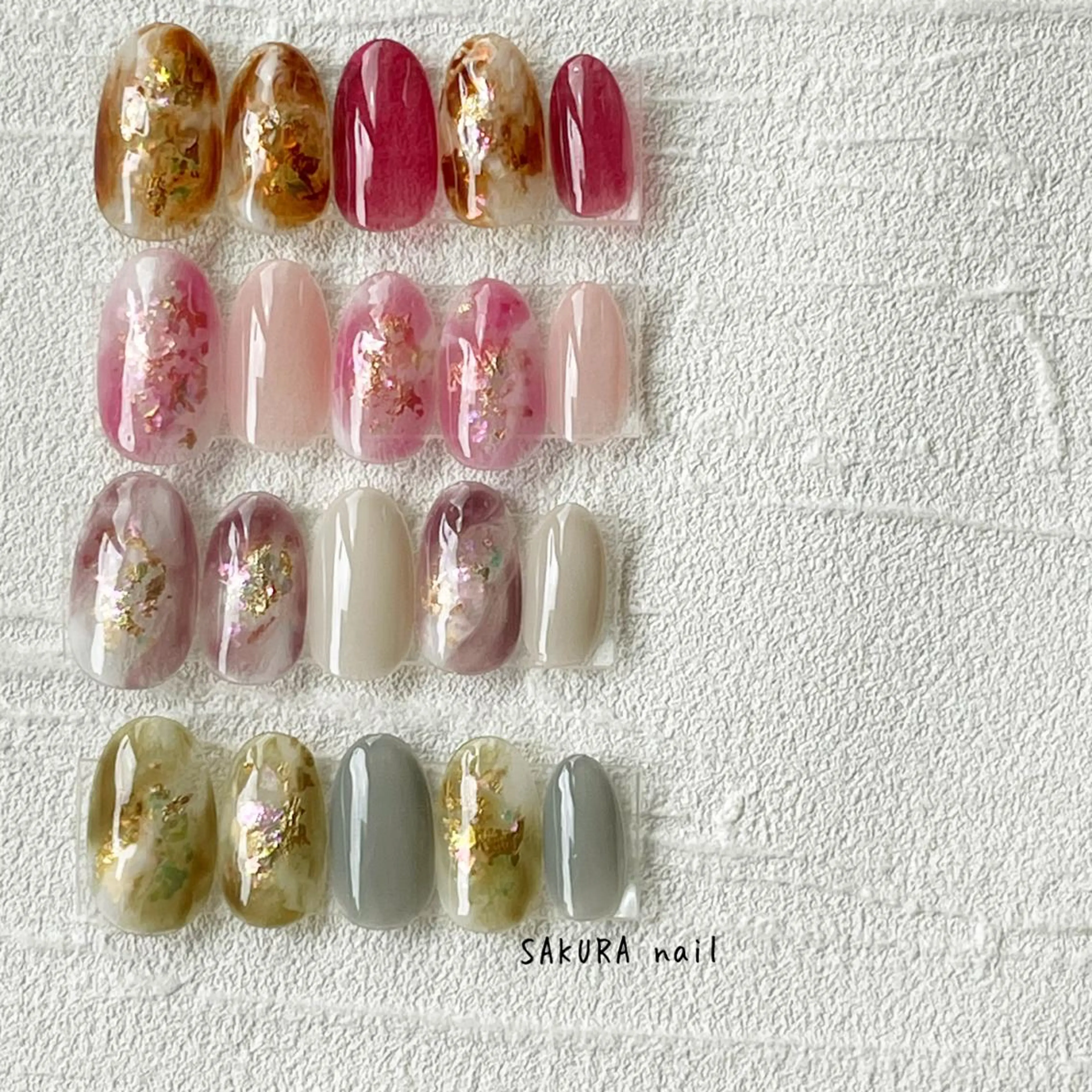 ネイル ニュアンスネイル SAKURA nailのネイルデザイン