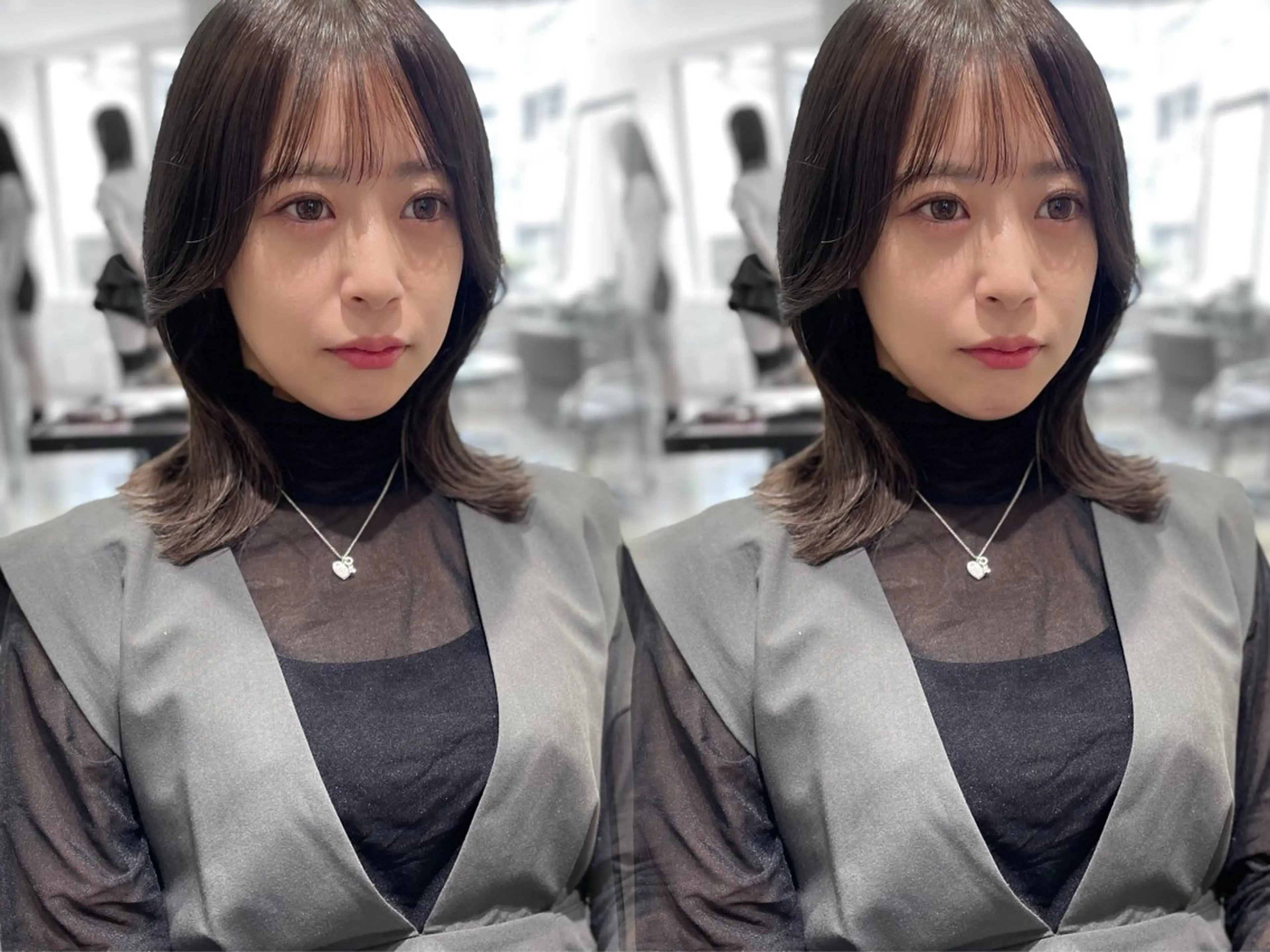 ミディアム erina🌷新宿/ 艶カラー/レイヤーのヘアスタイル