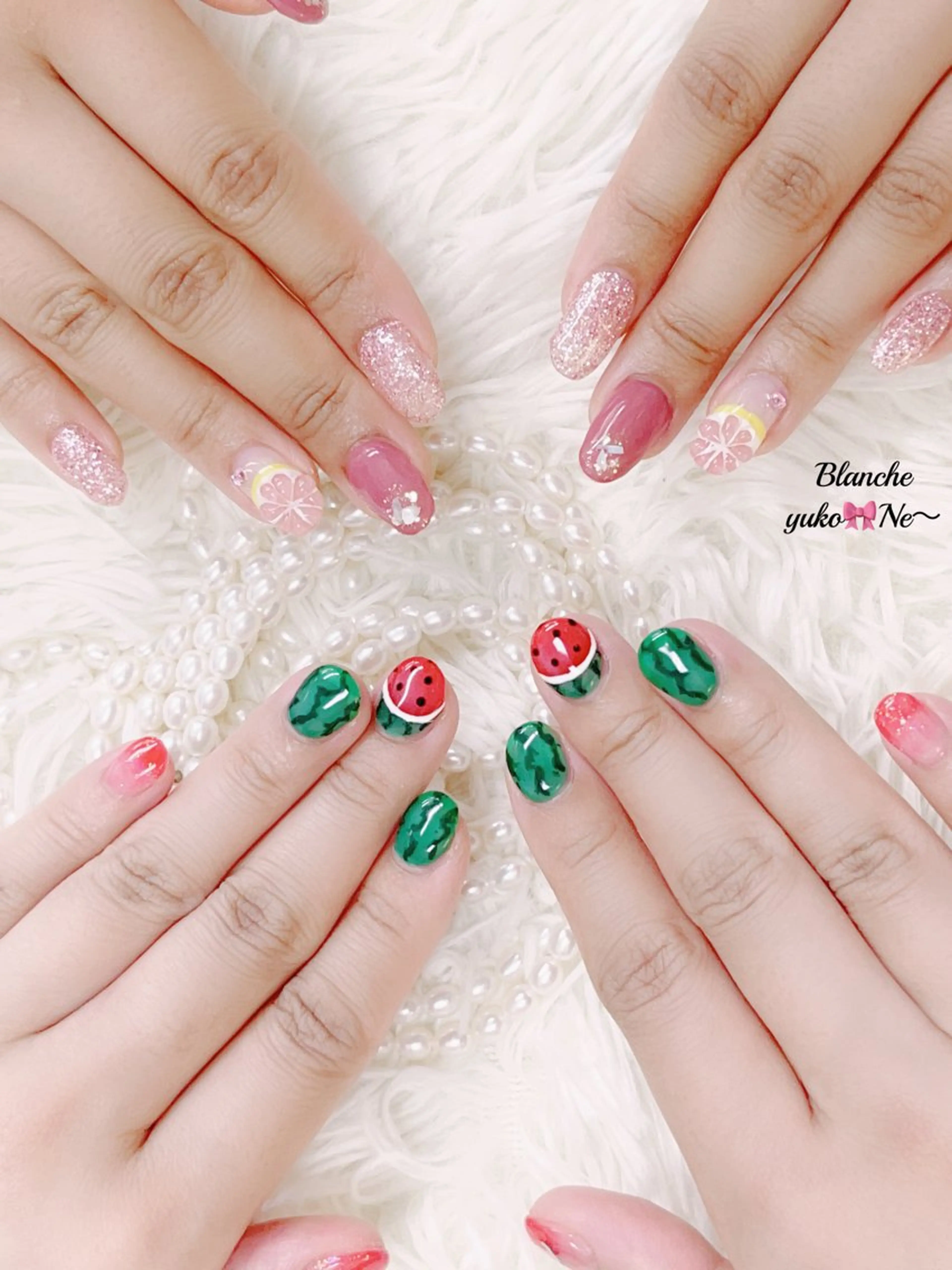 ネイル ネイルサロン　Lian所属・Lian Yulilianのネイルデザイン