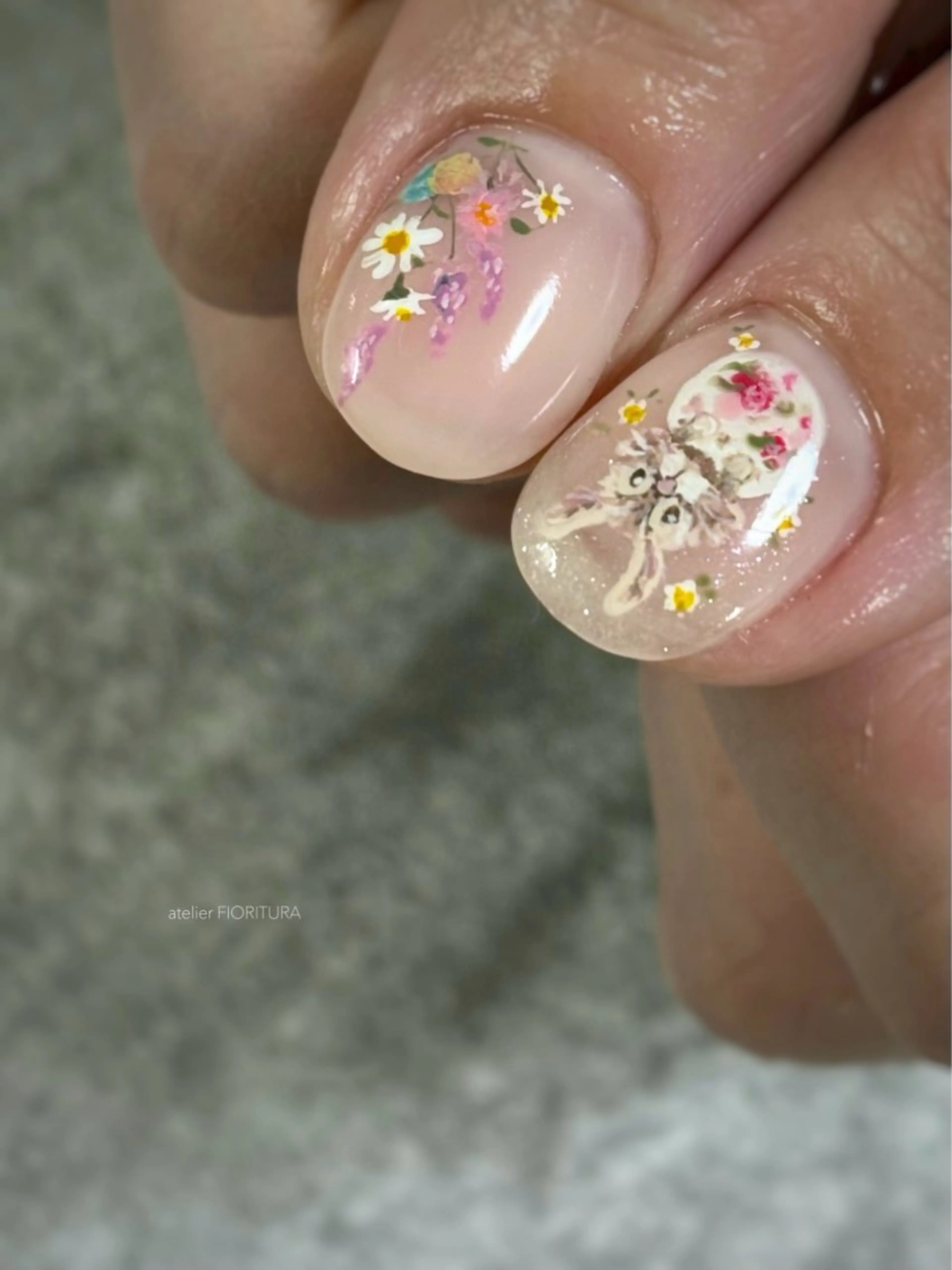 ネイル ハンドネイル FIORITURA Maikoのネイルデザイン