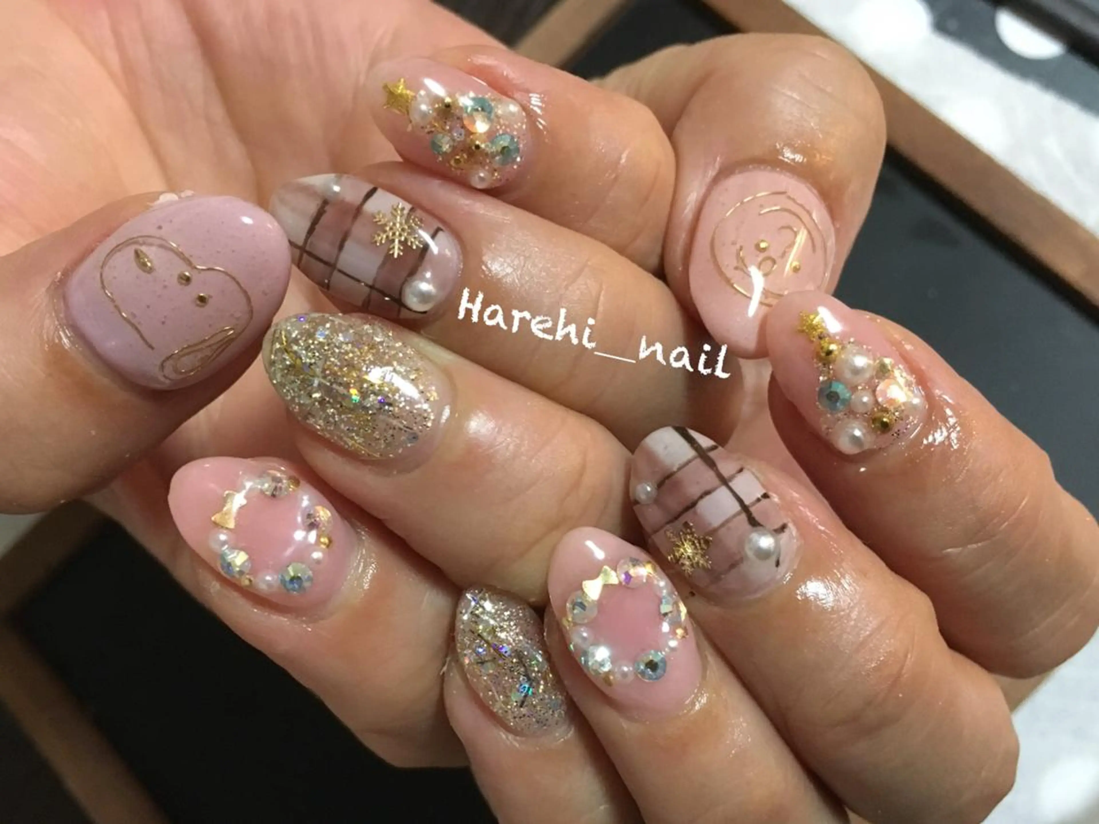 ネイル ハンドネイル Harehi_ nailのネイルデザイン