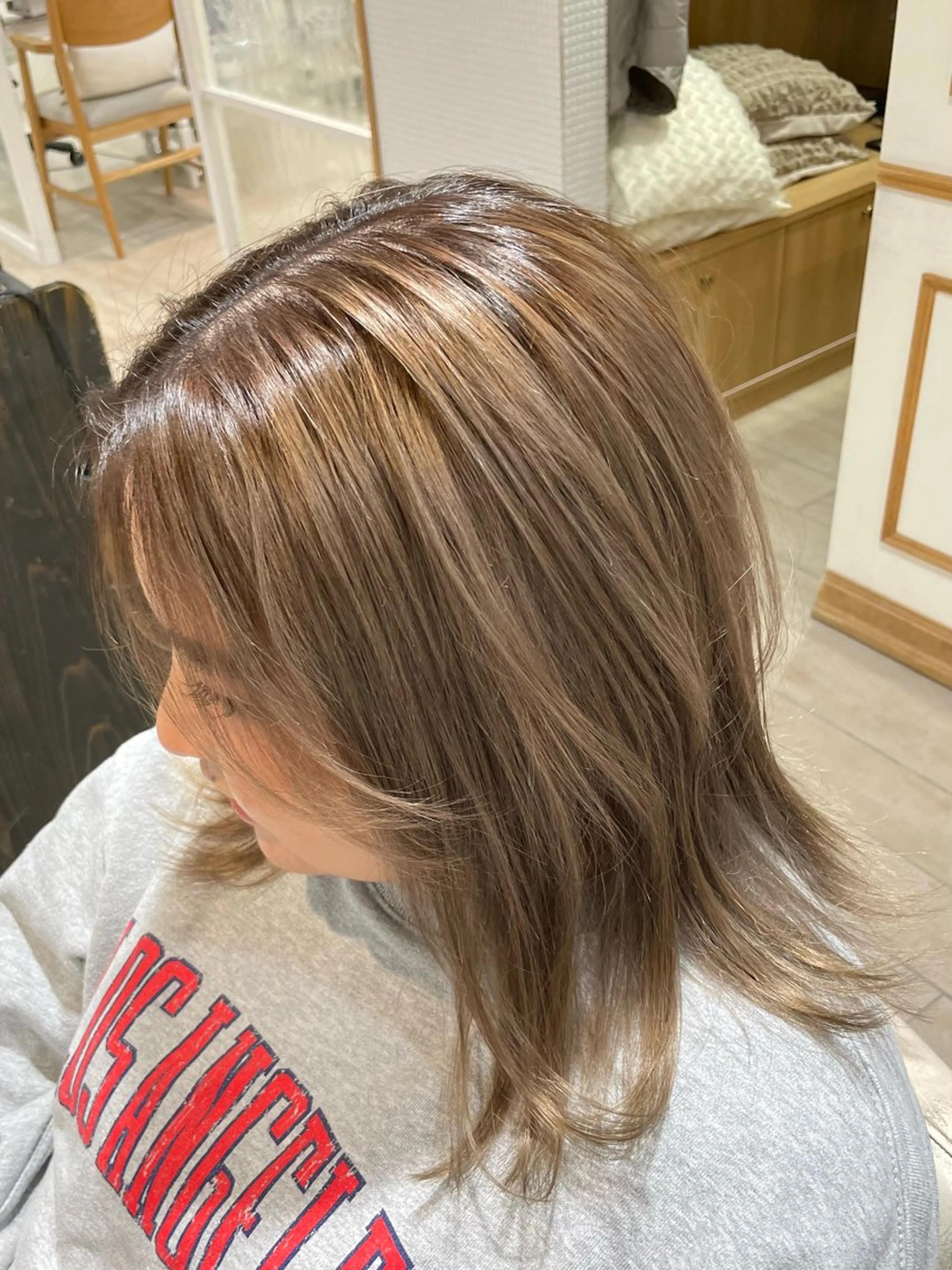 セミロング 🐝メンズハイライト …Rioのヘアスタイル