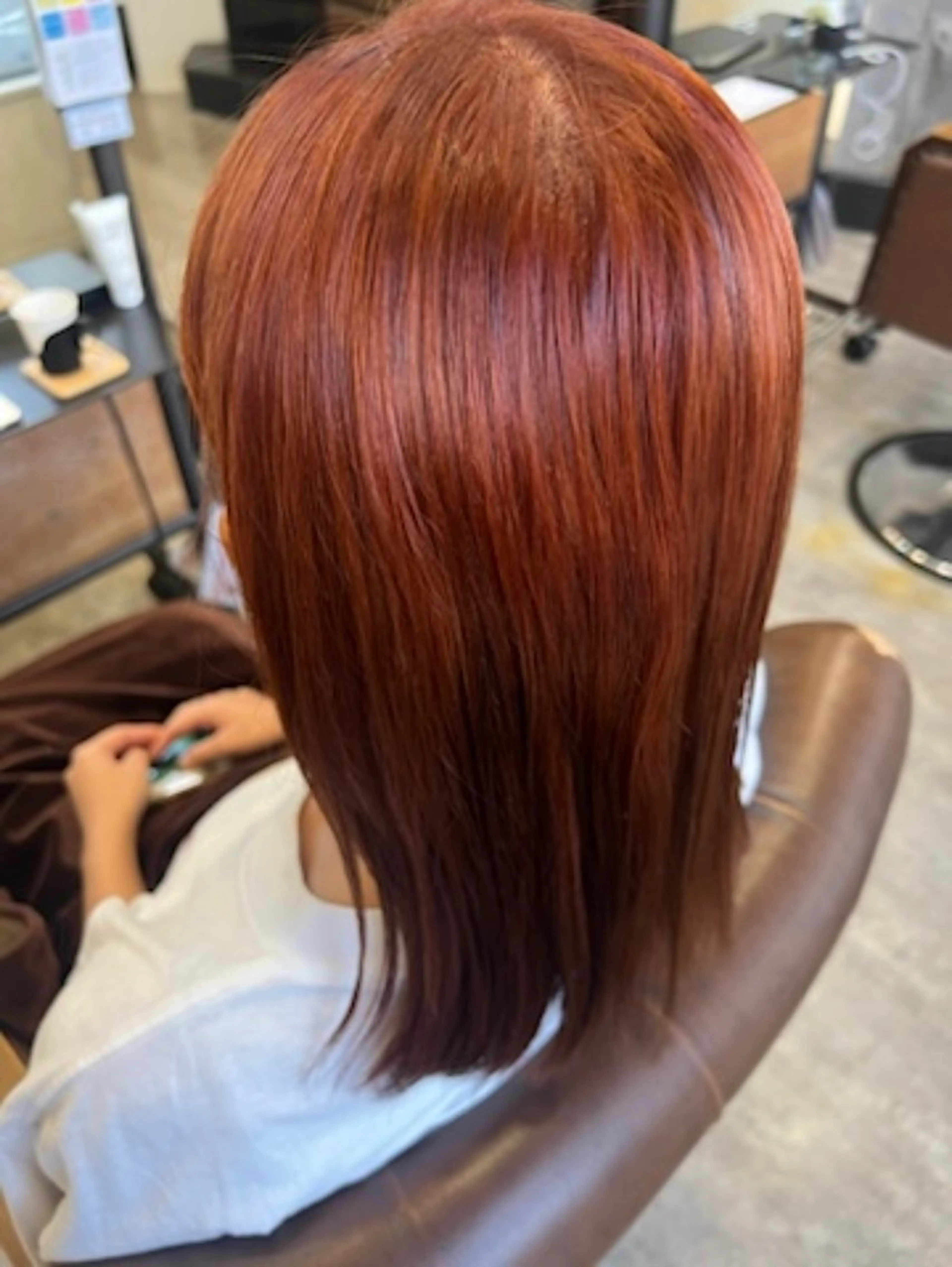 セミロング カラー カット ヘアカラー トリートメント 🦋.*˚オタク美容 師アキバノノカ🦋のヘアスタイル