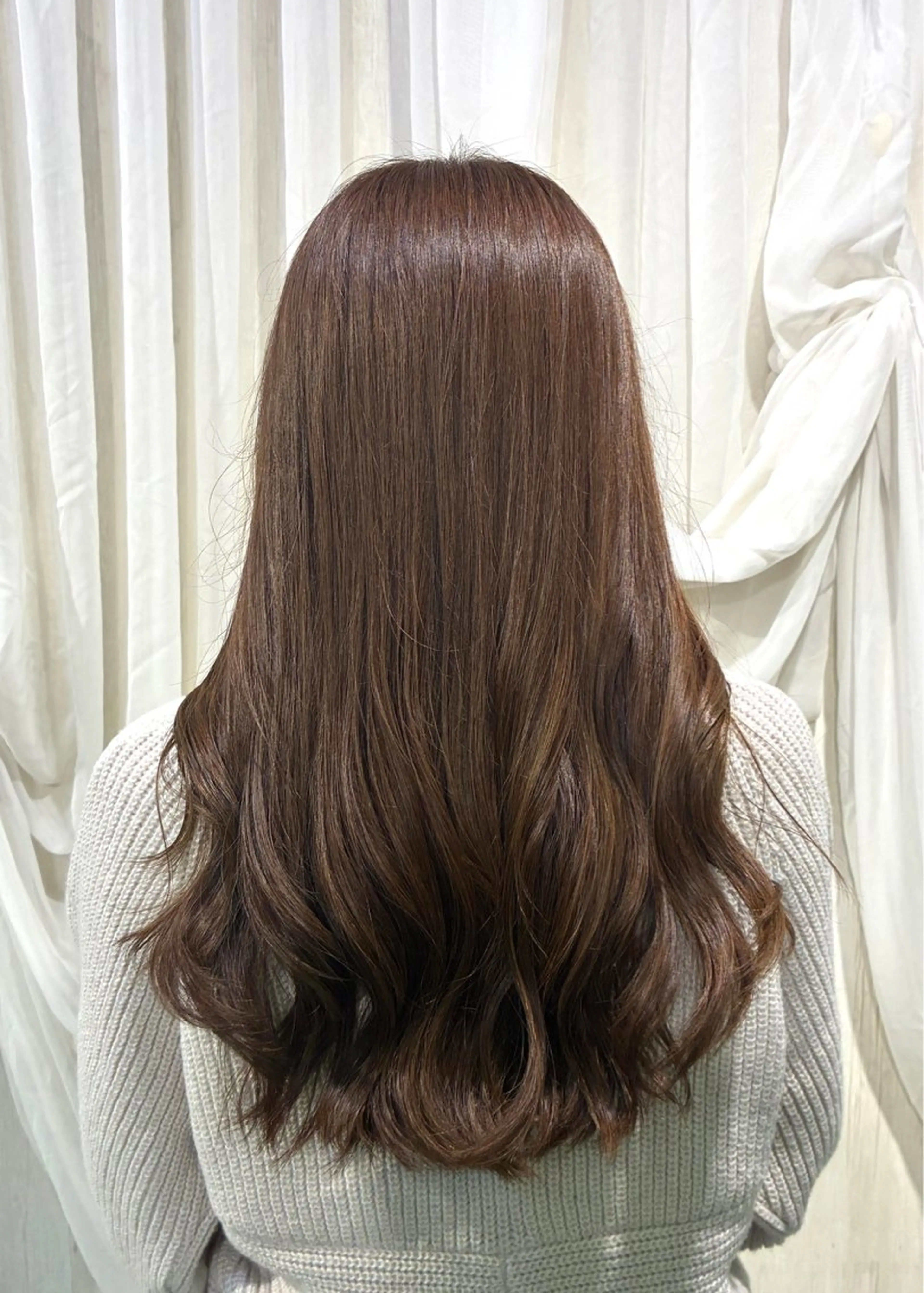 ロング カラー カット ヘアカラー トリートメント ヘッドスパ 🌟小出　倫花🌟 艶カラー／カットのヘアスタイル