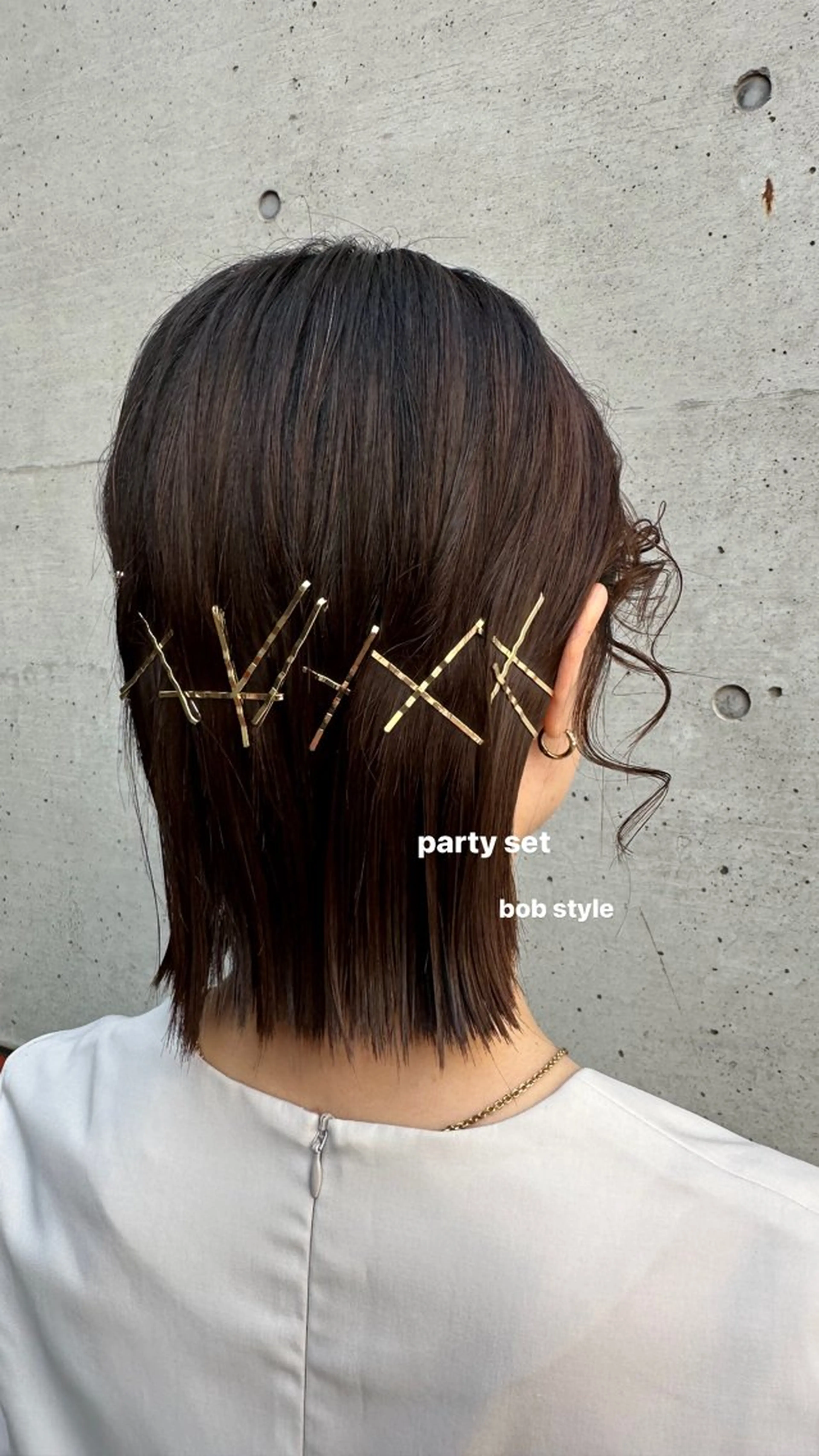 ミディアム ヘアセット v-lab studio所属・韓国レイヤーカット/ 艶カラー/ noaのヘアスタイル