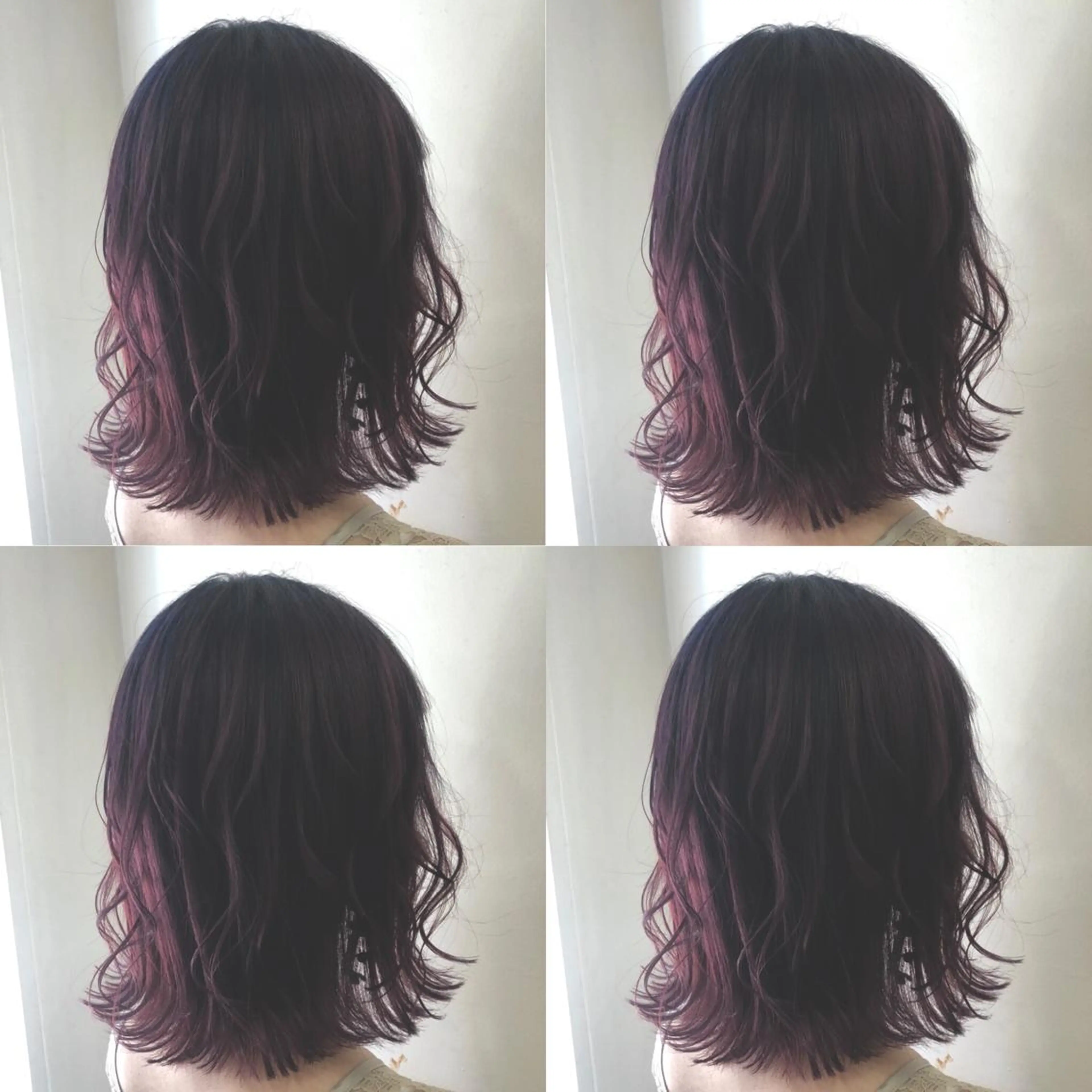 ミディアム カラー カシス 🌷MAYU 🌷のヘアスタイル