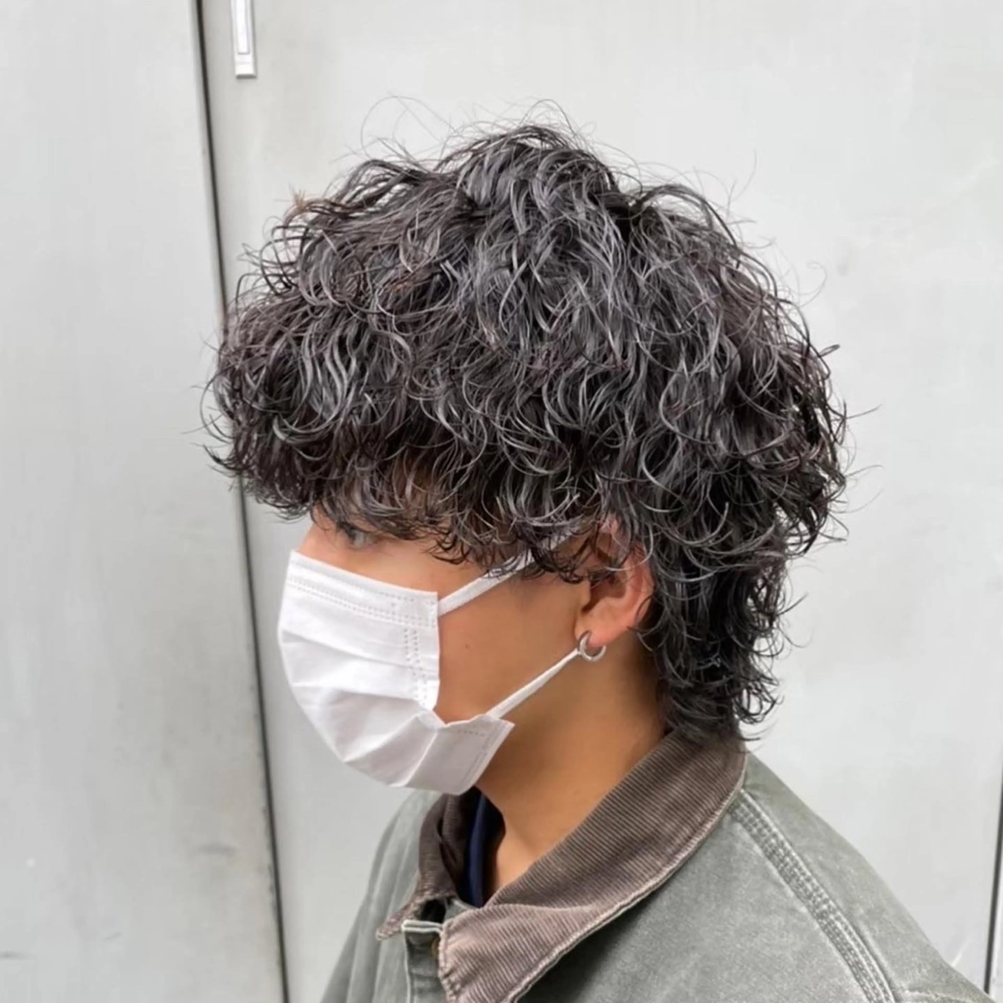 パーマ メンズ カット パーマ トリートメント ヘッドスパ ヘアセット 🔥メンズカット＋ パーマの達人🔥のヘアスタイル