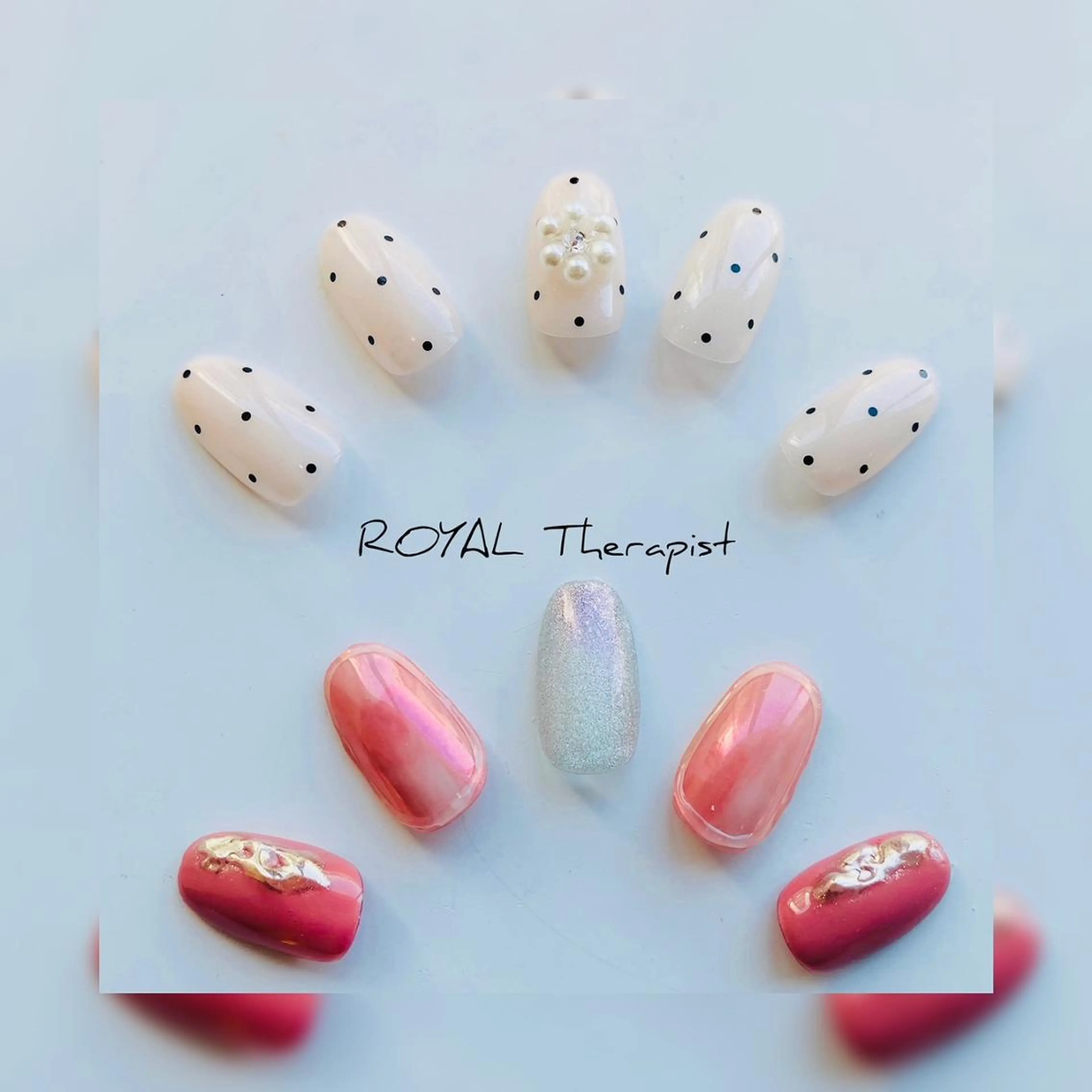 ネイル 【尾下】 ロイヤル•セラピストのネイルデザイン